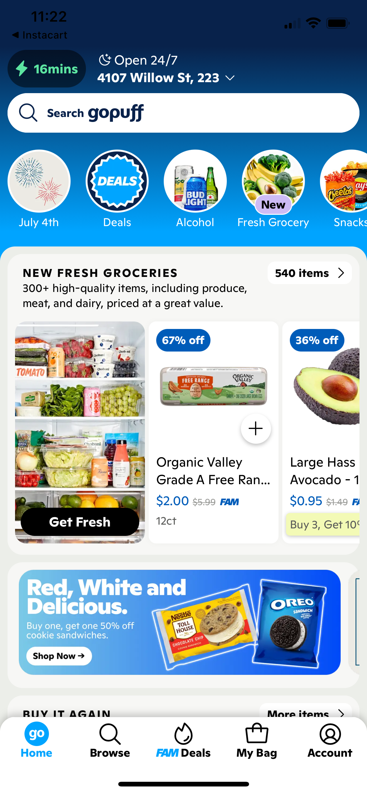 gopuff app screenshot 97