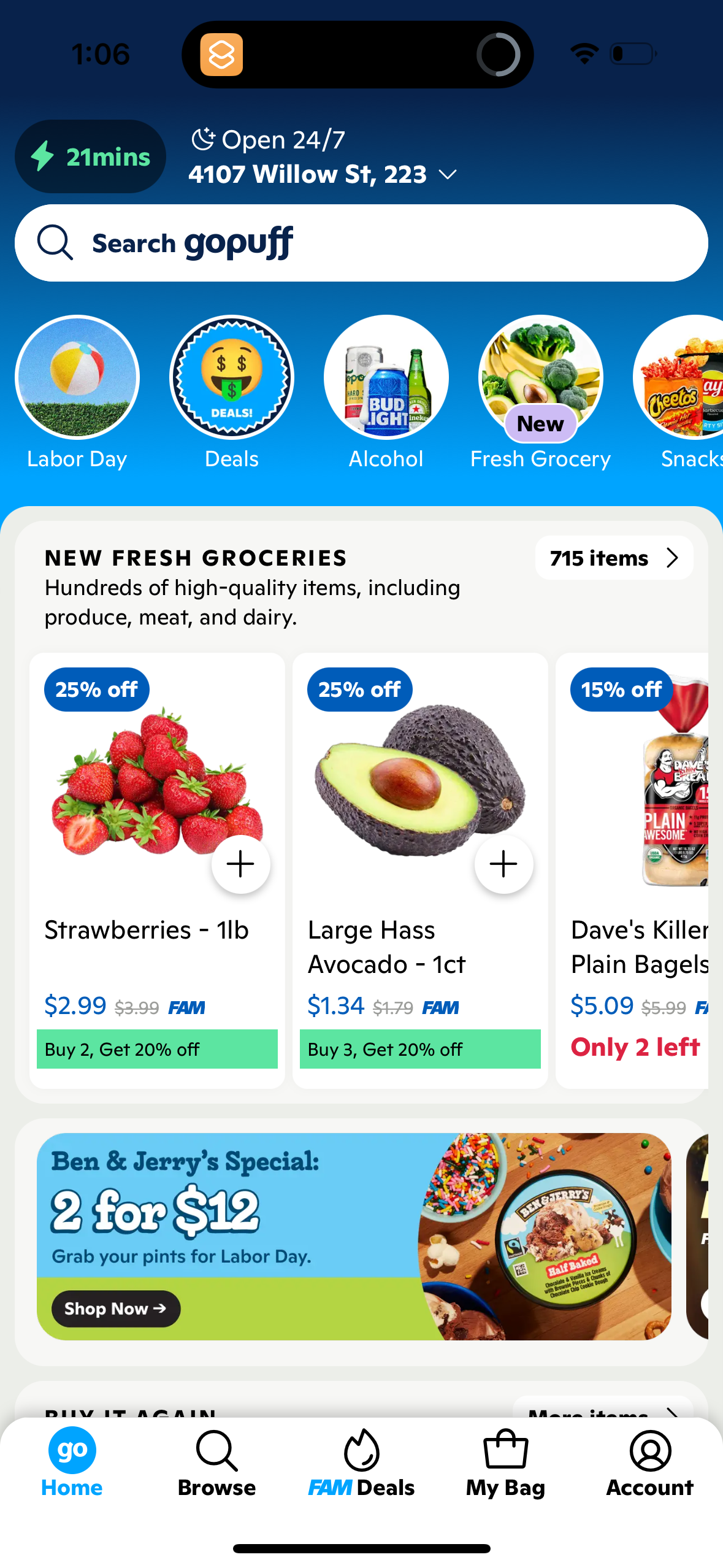gopuff app screenshot 83