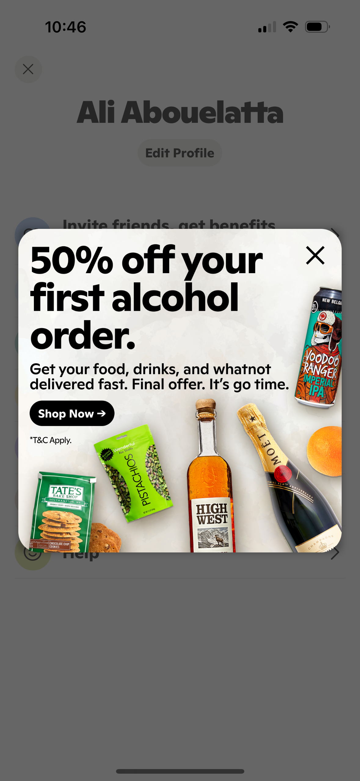 gopuff app screenshot 149