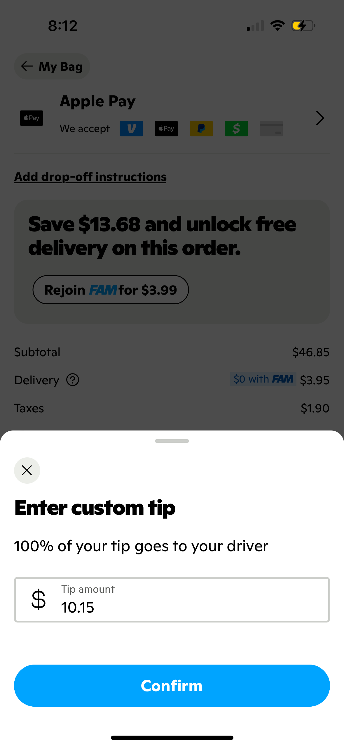 gopuff app screenshot 138