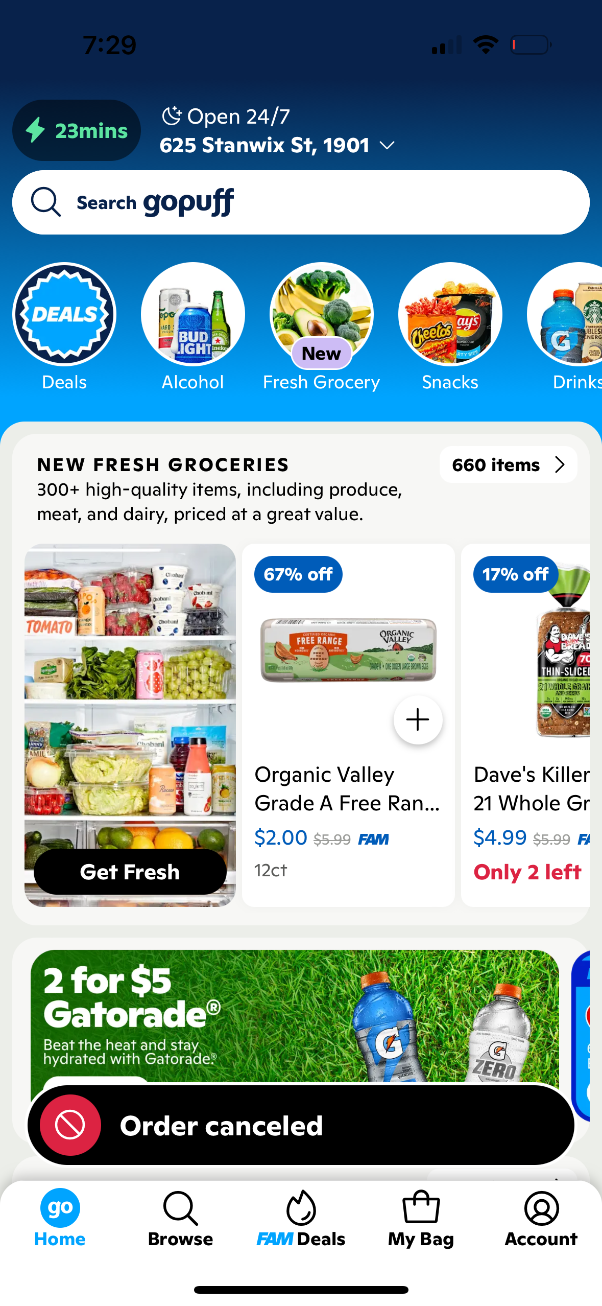 gopuff app screenshot 120