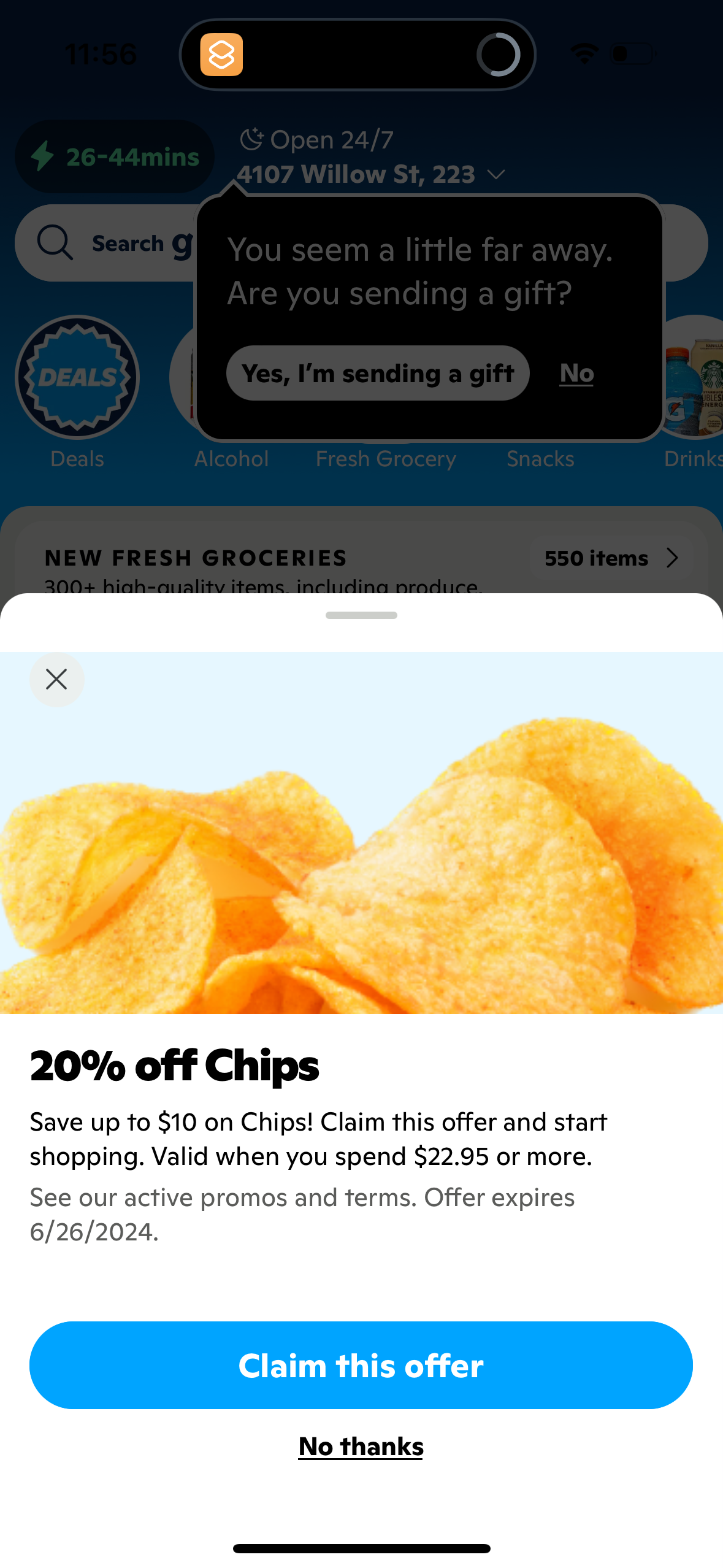 gopuff app screenshot 119