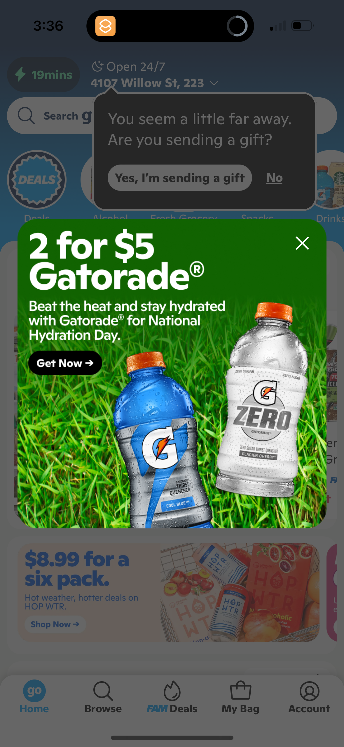 gopuff app screenshot 118