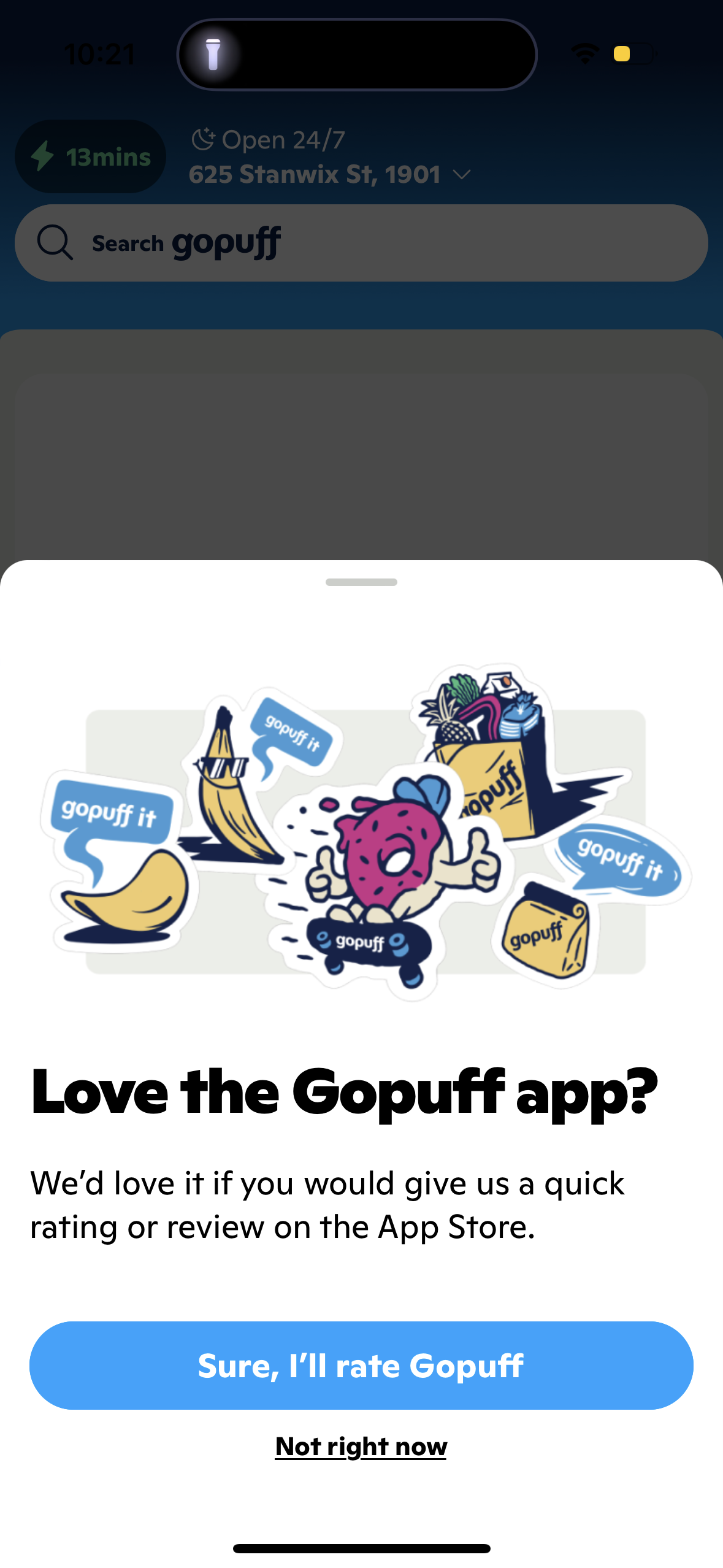 gopuff app screenshot 116