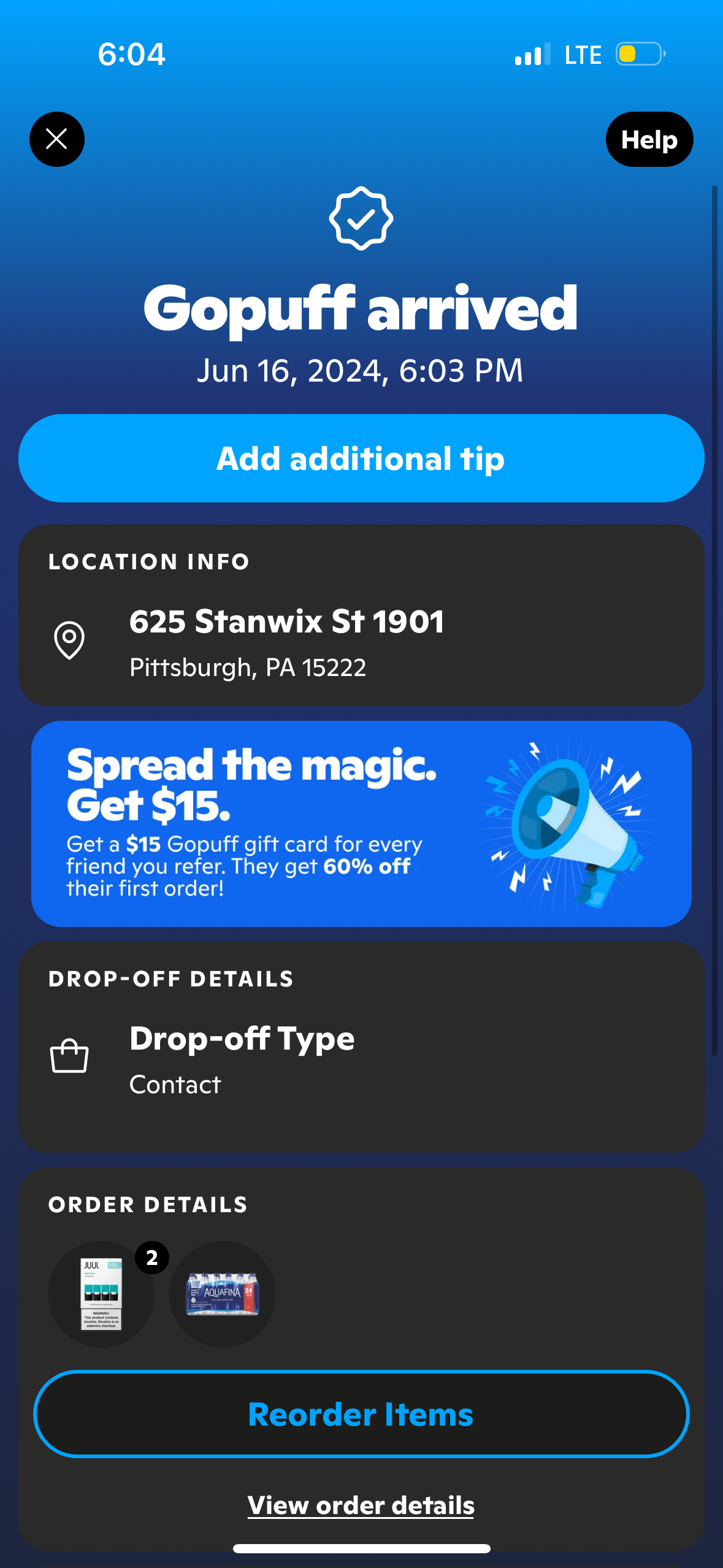 gopuff app screenshot 115