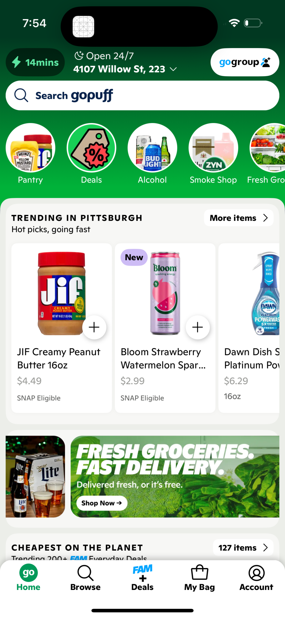 gopuff app screenshot 33