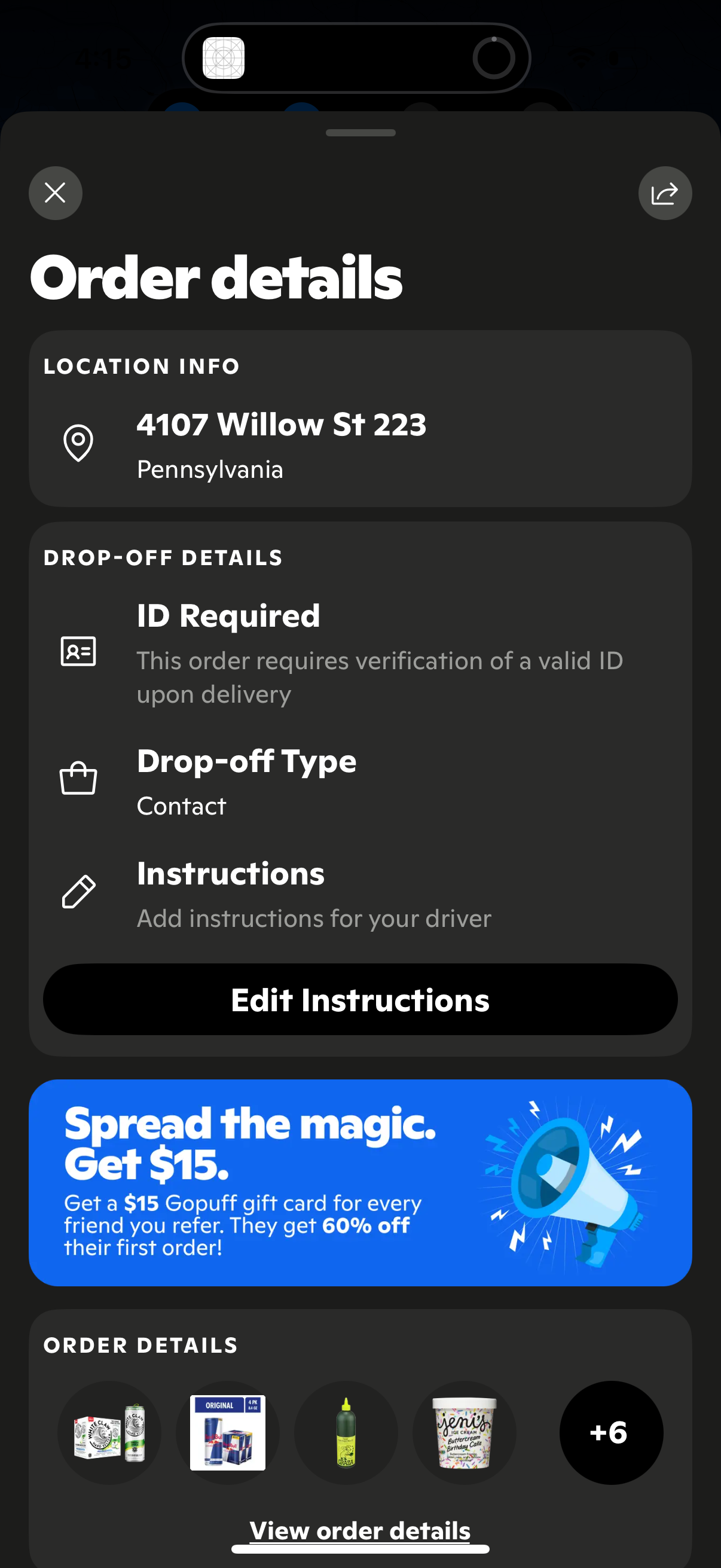 gopuff app screenshot 23