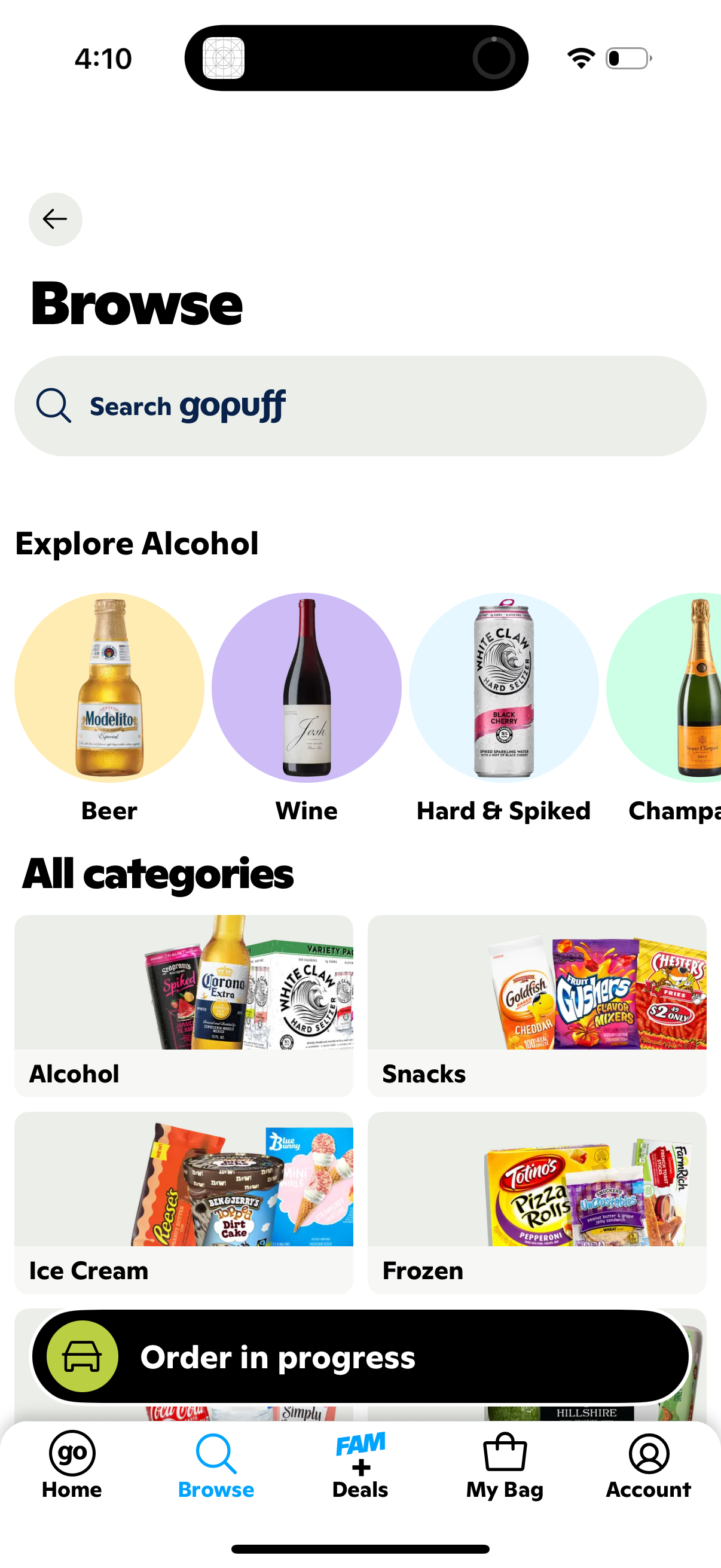 gopuff app screenshot 21