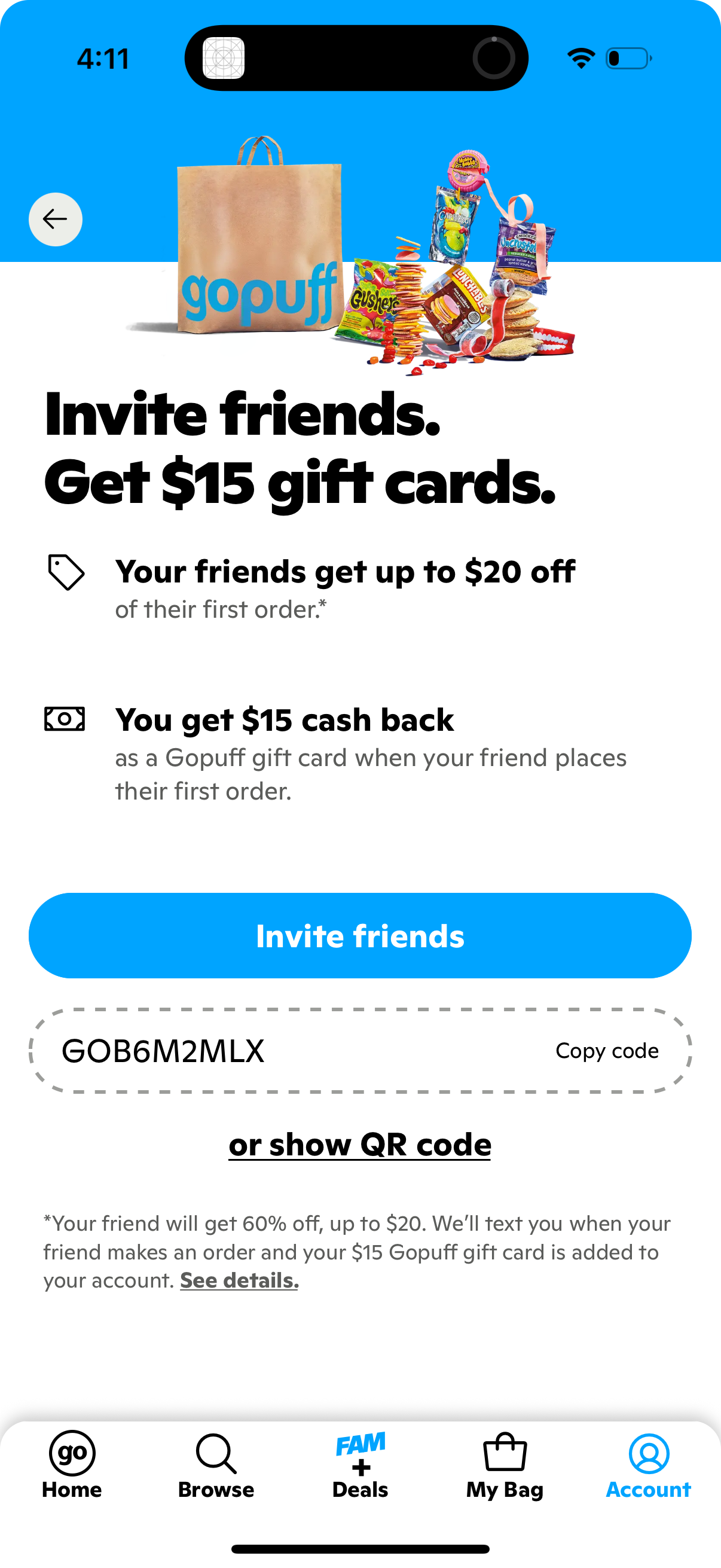 gopuff app screenshot 18
