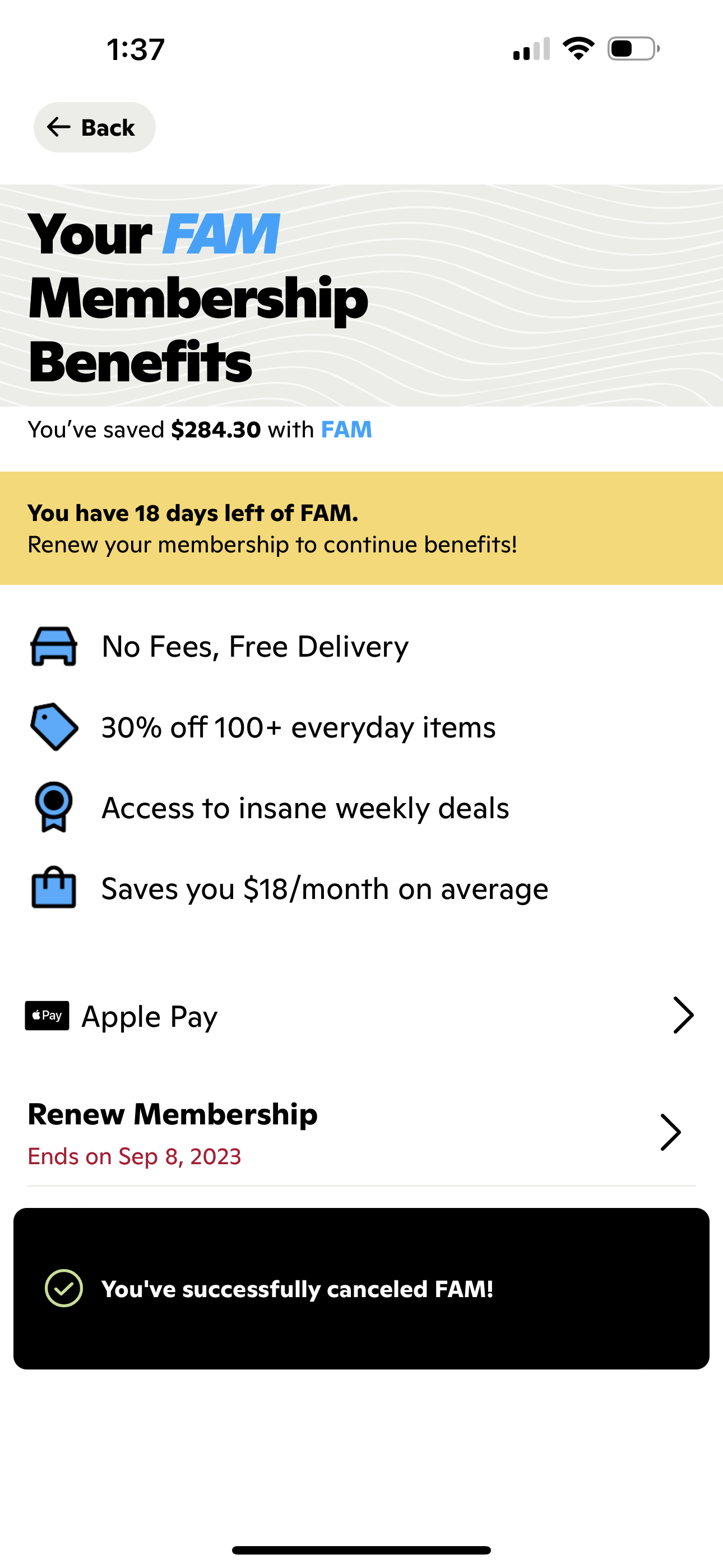gopuff app screenshot 206