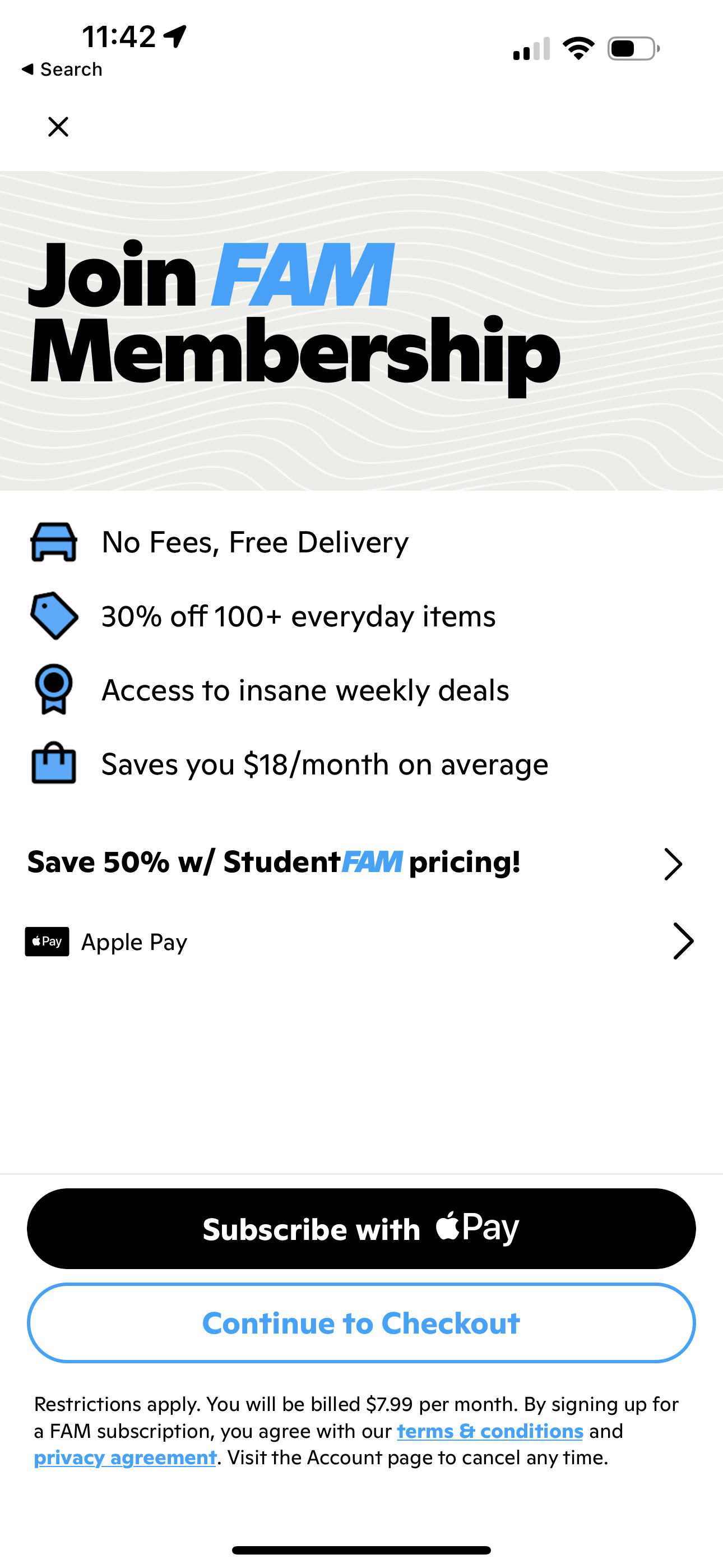 gopuff app screenshot 200