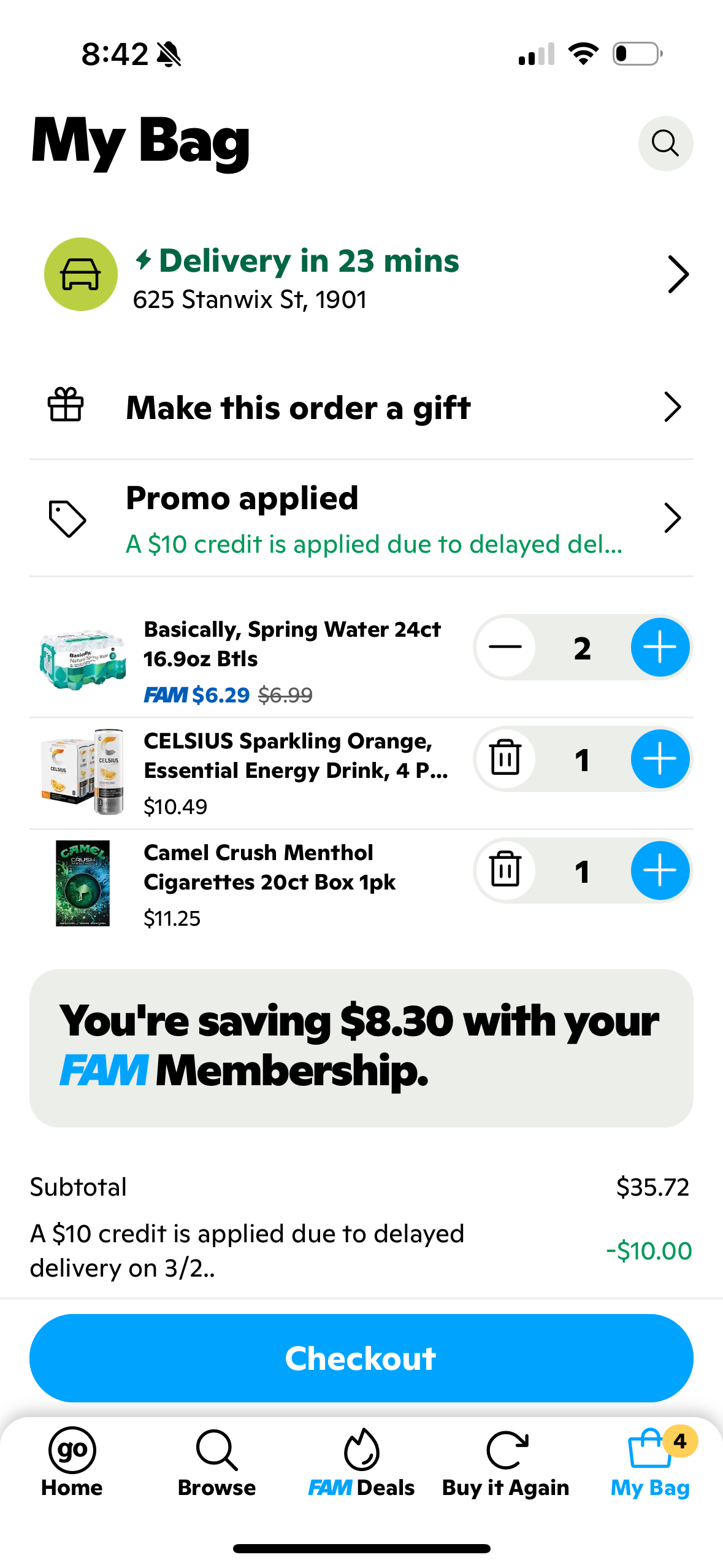 gopuff app screenshot 167
