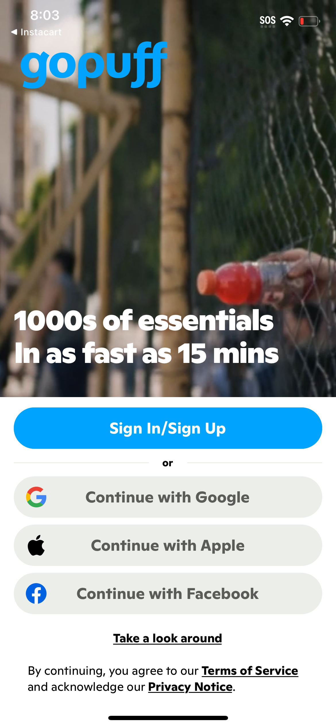 gopuff app screenshot 140