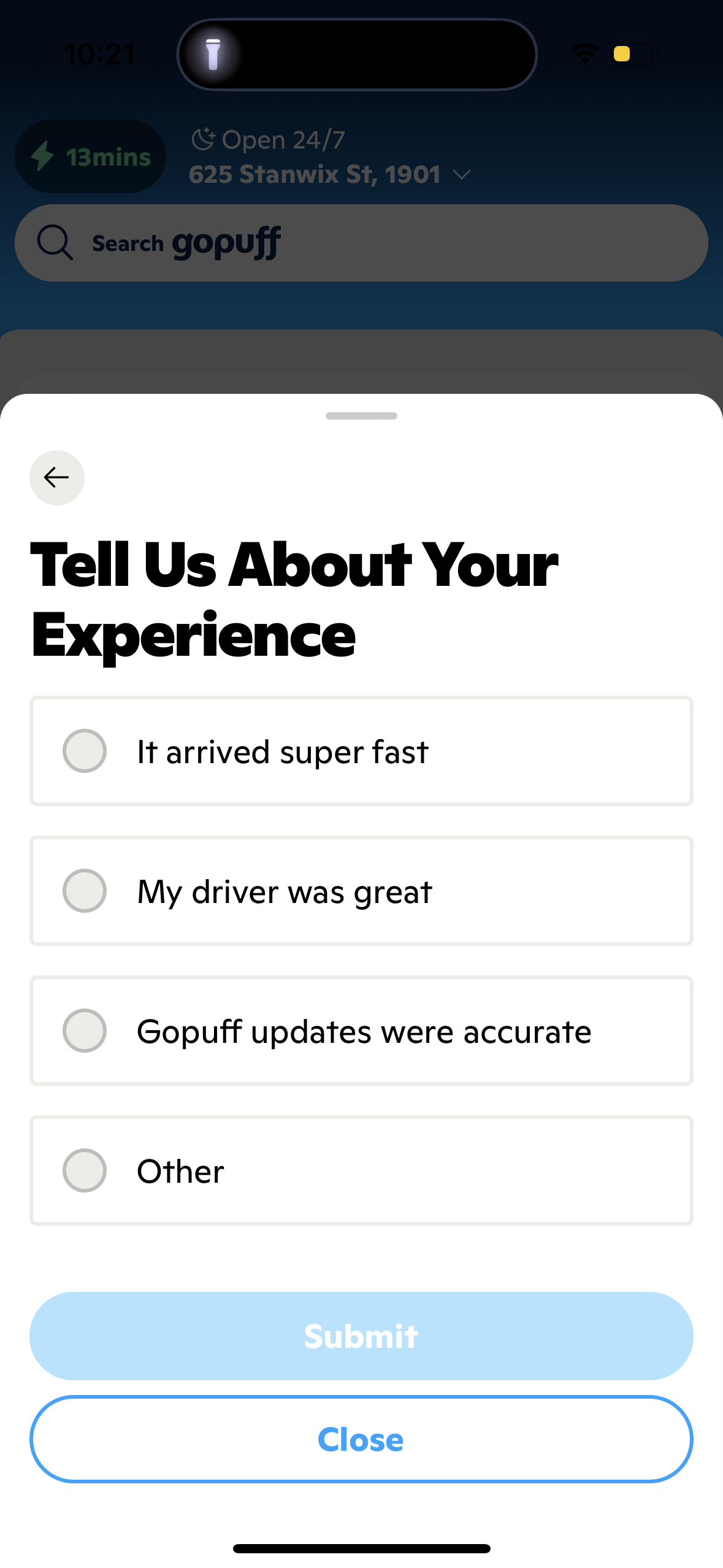gopuff app screenshot 128