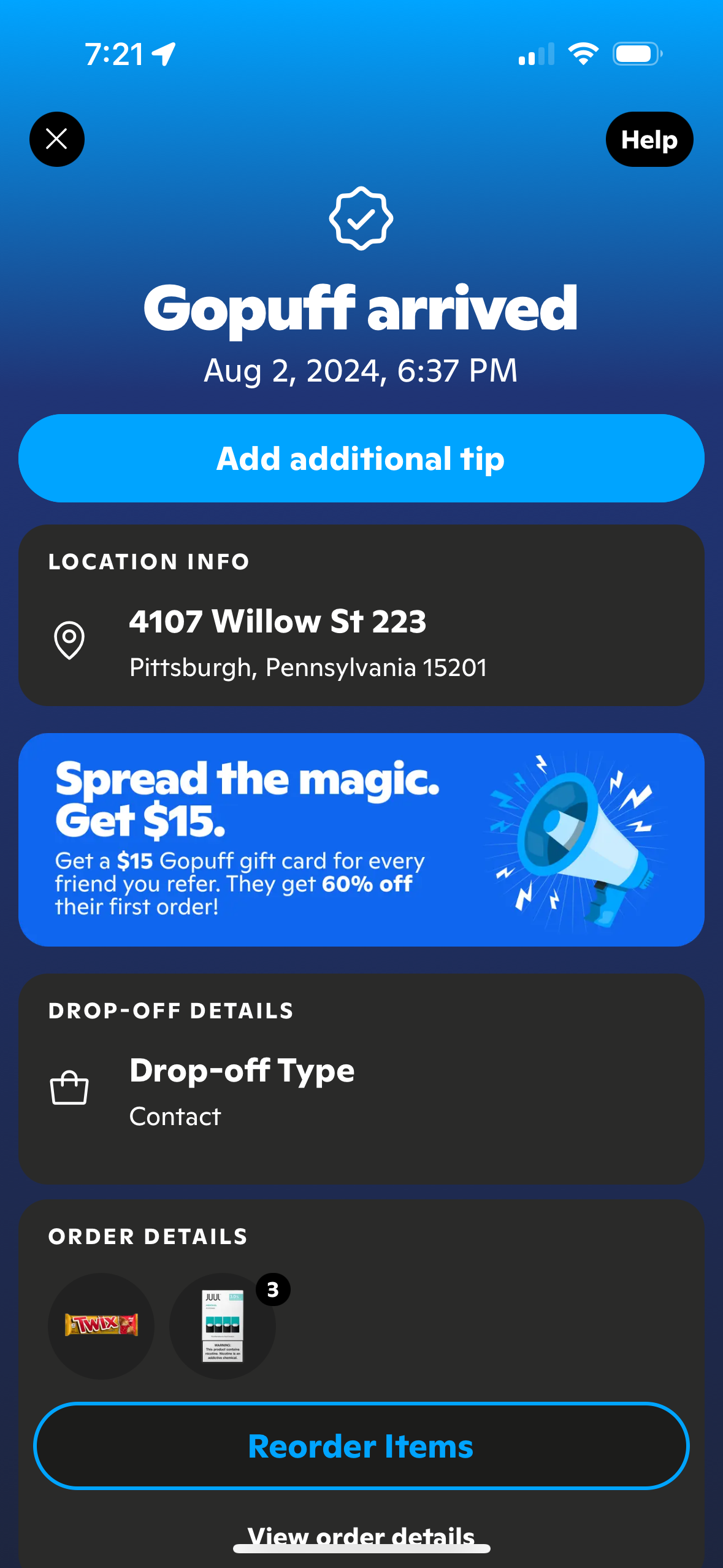 gopuff app screenshot 89