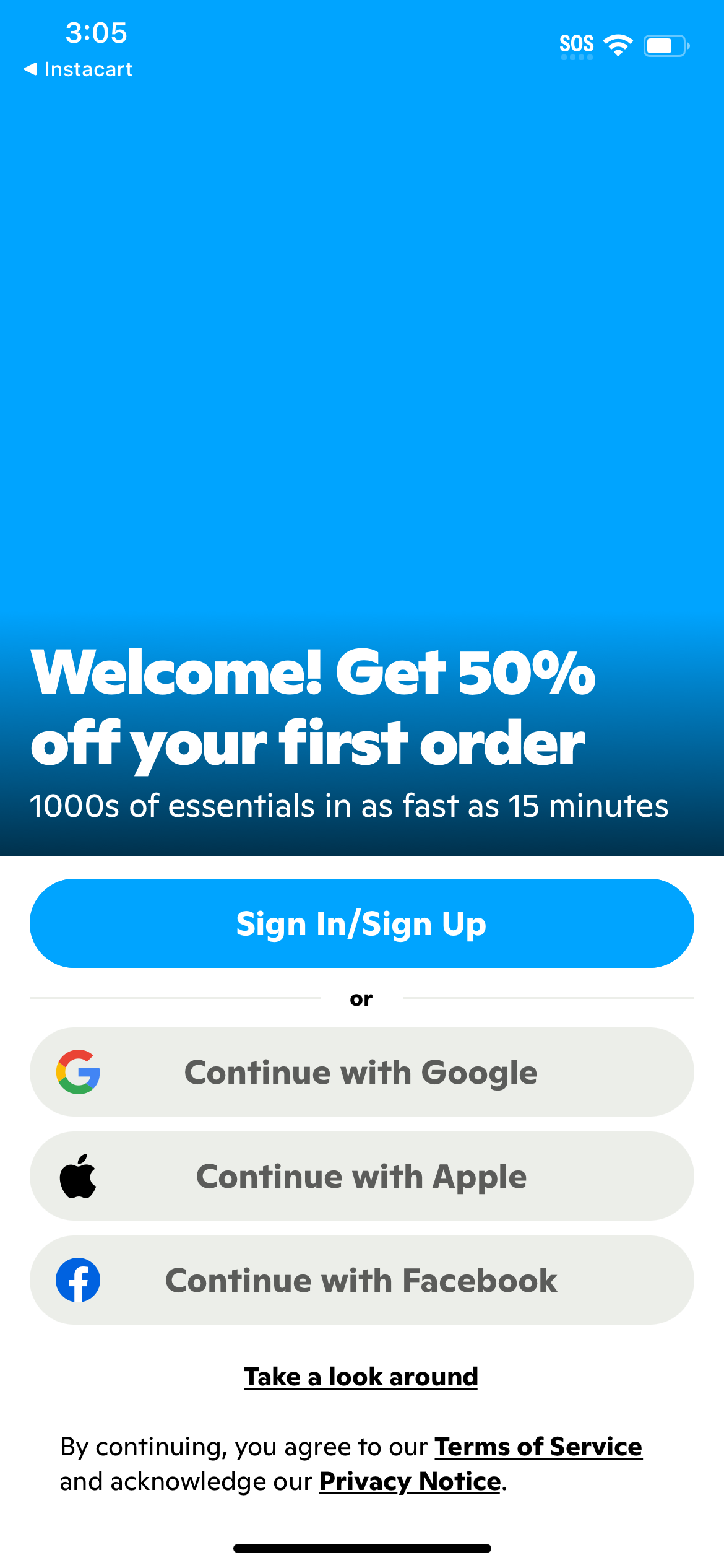 gopuff app screenshot 86