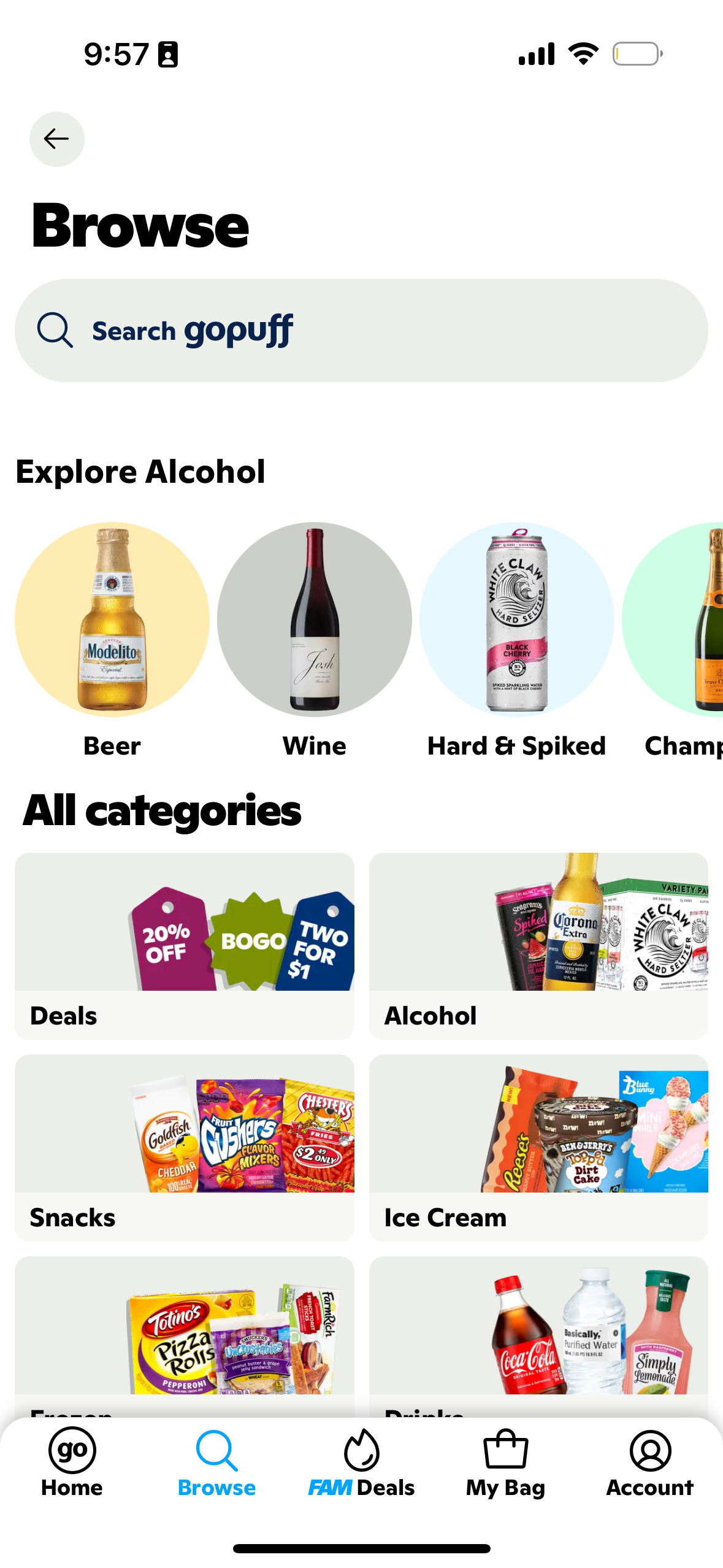 gopuff app screenshot 79