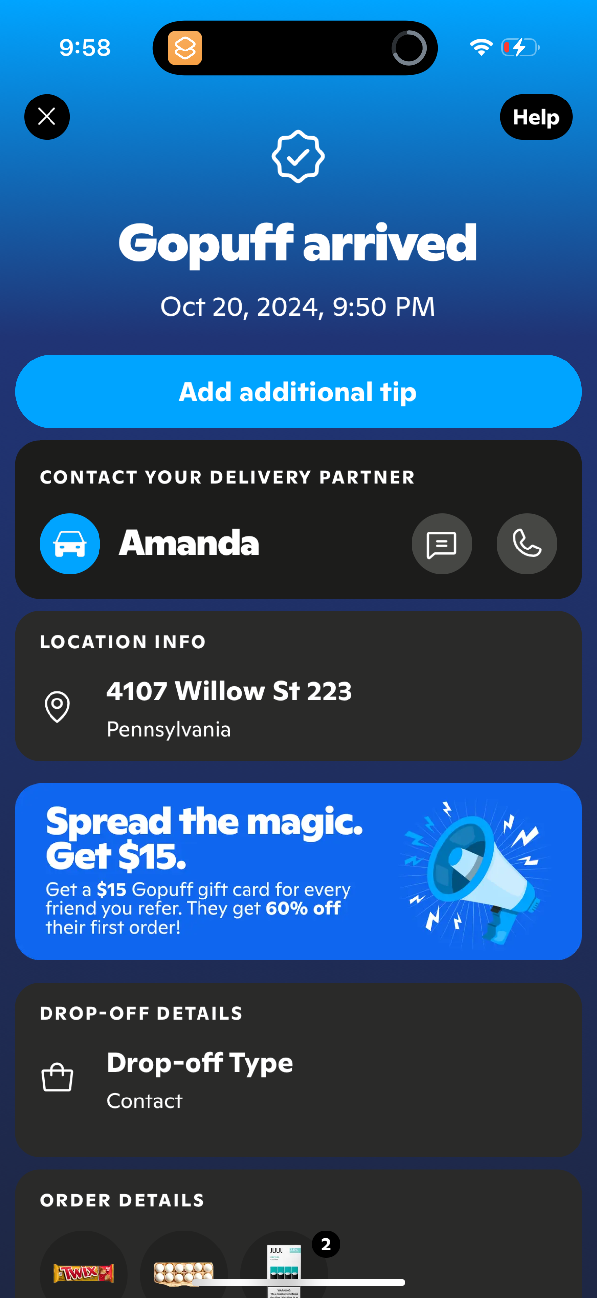 gopuff app screenshot 67