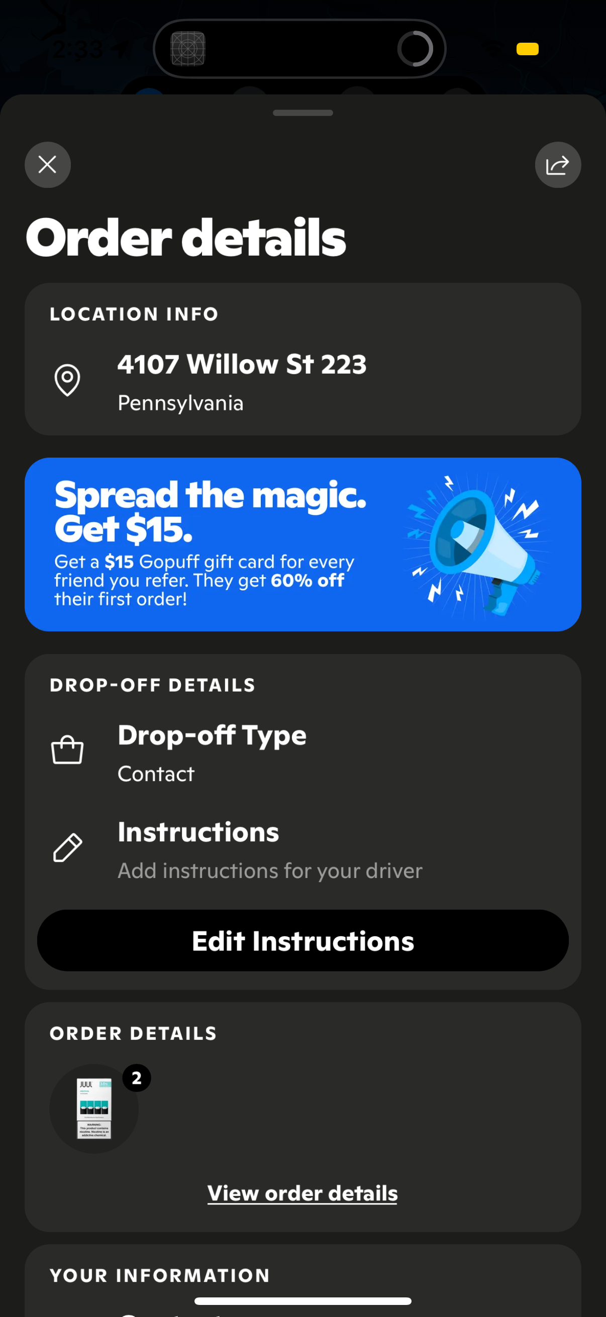gopuff app screenshot 59