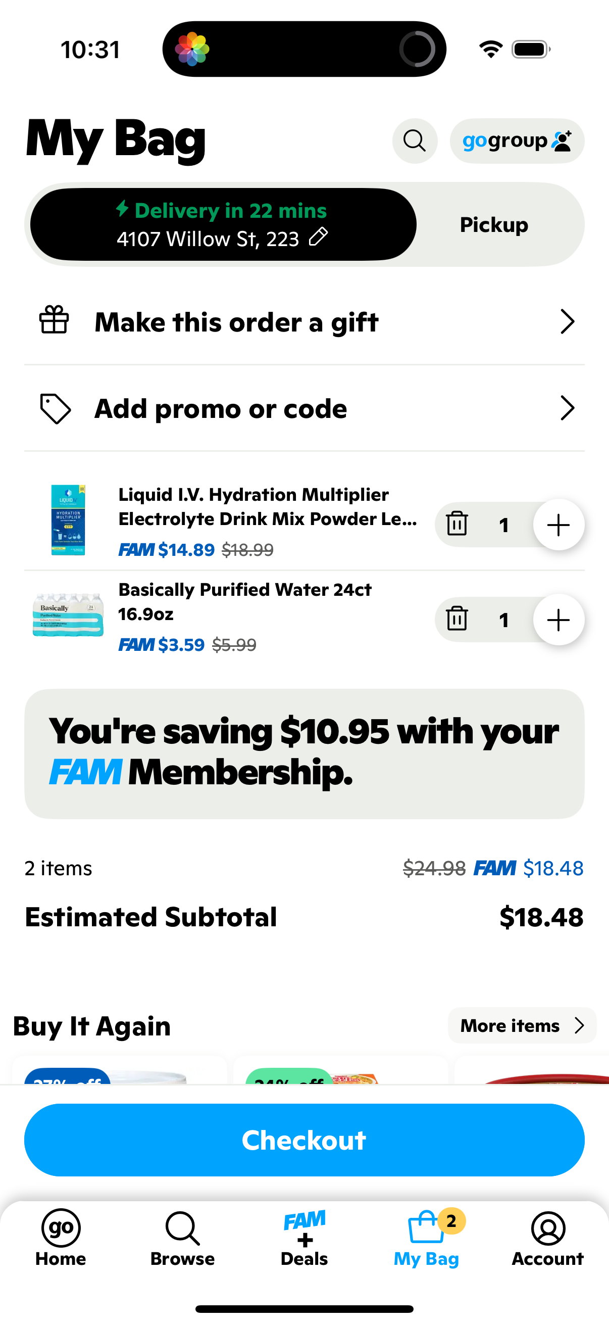 gopuff app screenshot 40
