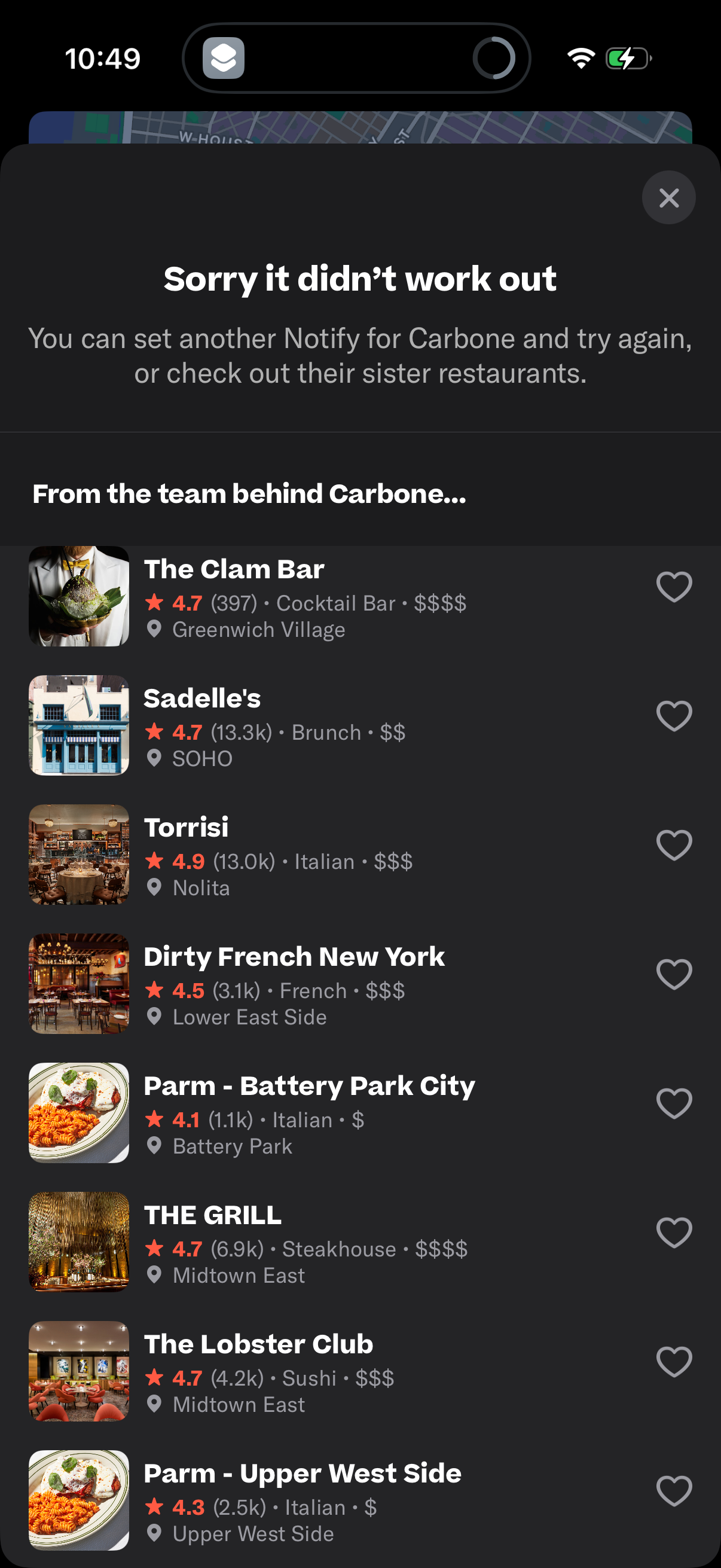resy app screenshot 6