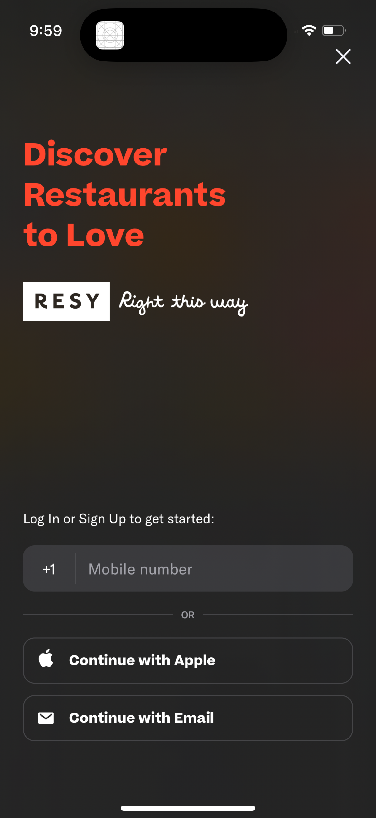 resy app screenshot 18