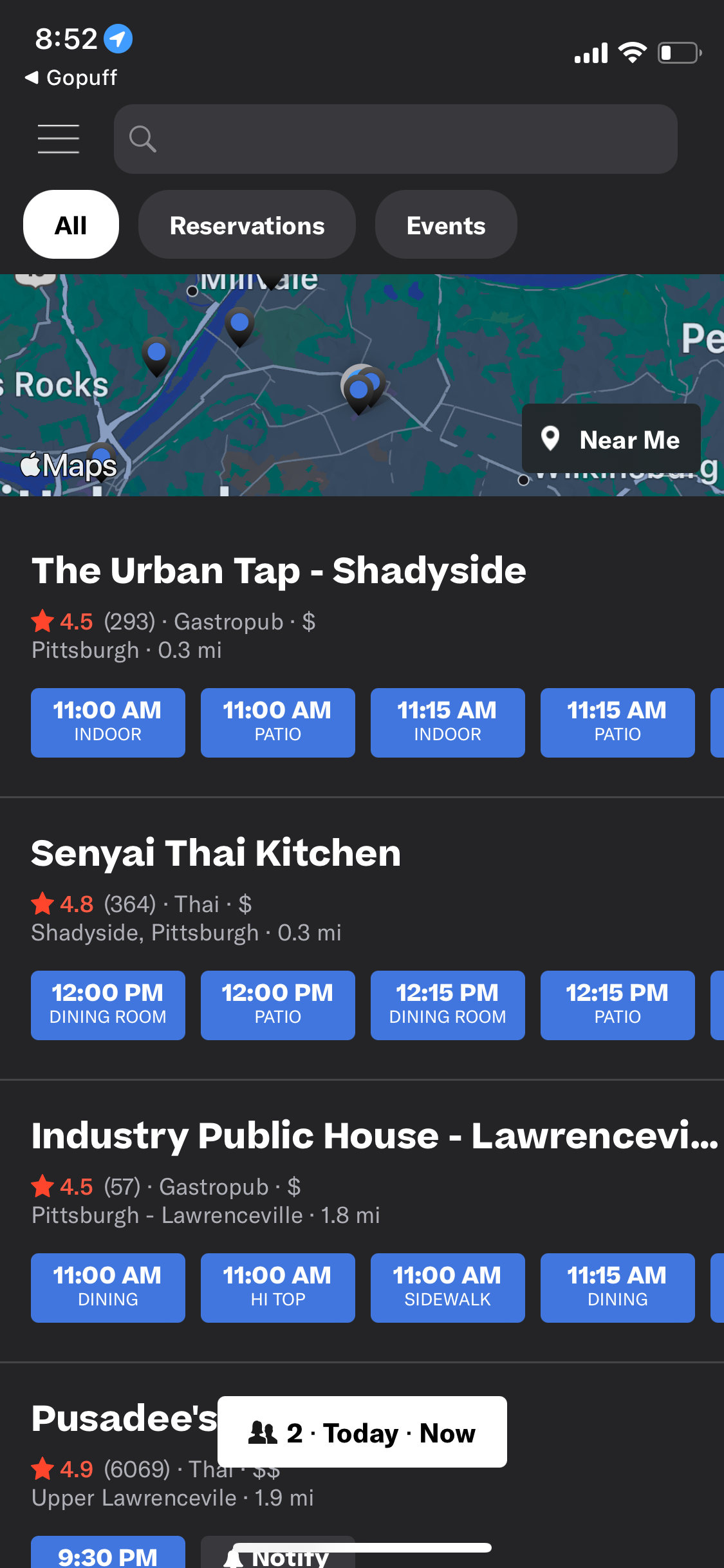 resy app screenshot 69