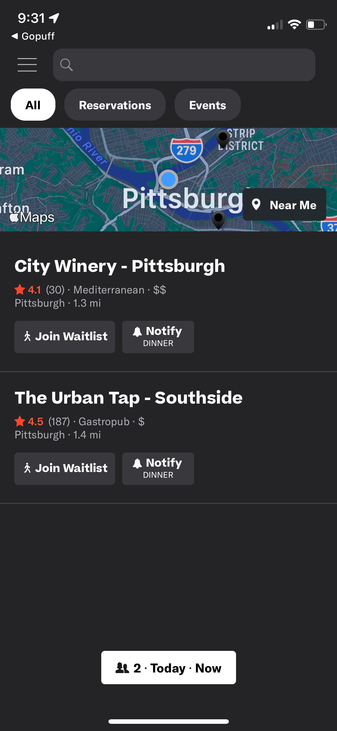 resy app screenshot 66