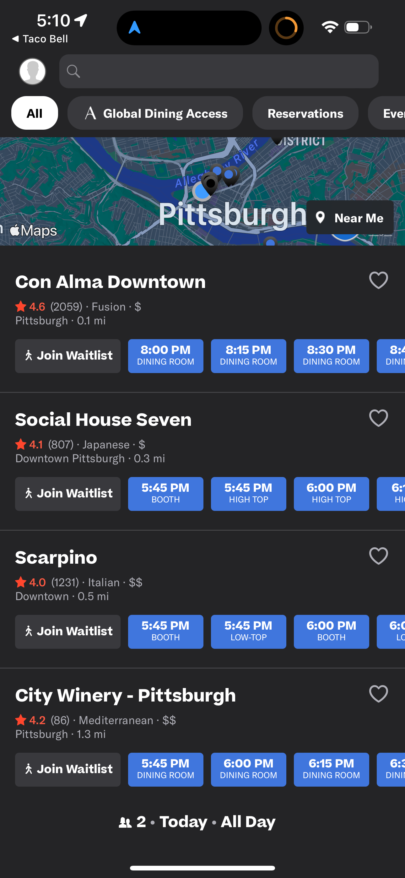 resy app screenshot 60