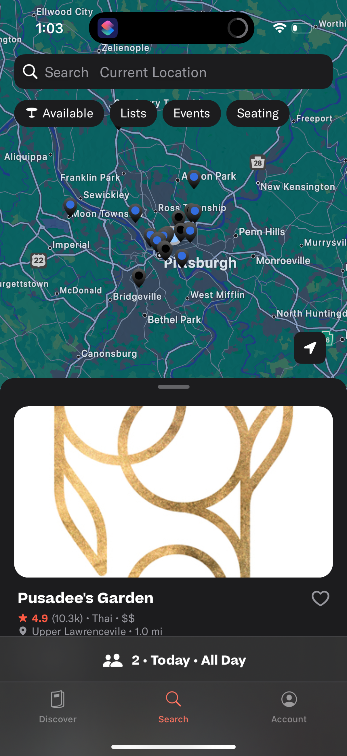 resy app screenshot 19