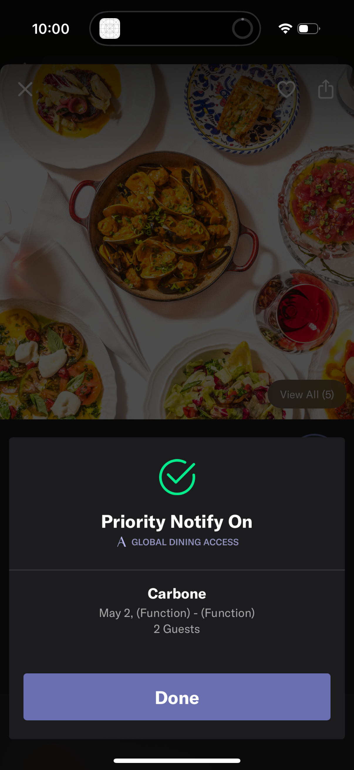 resy app screenshot 15