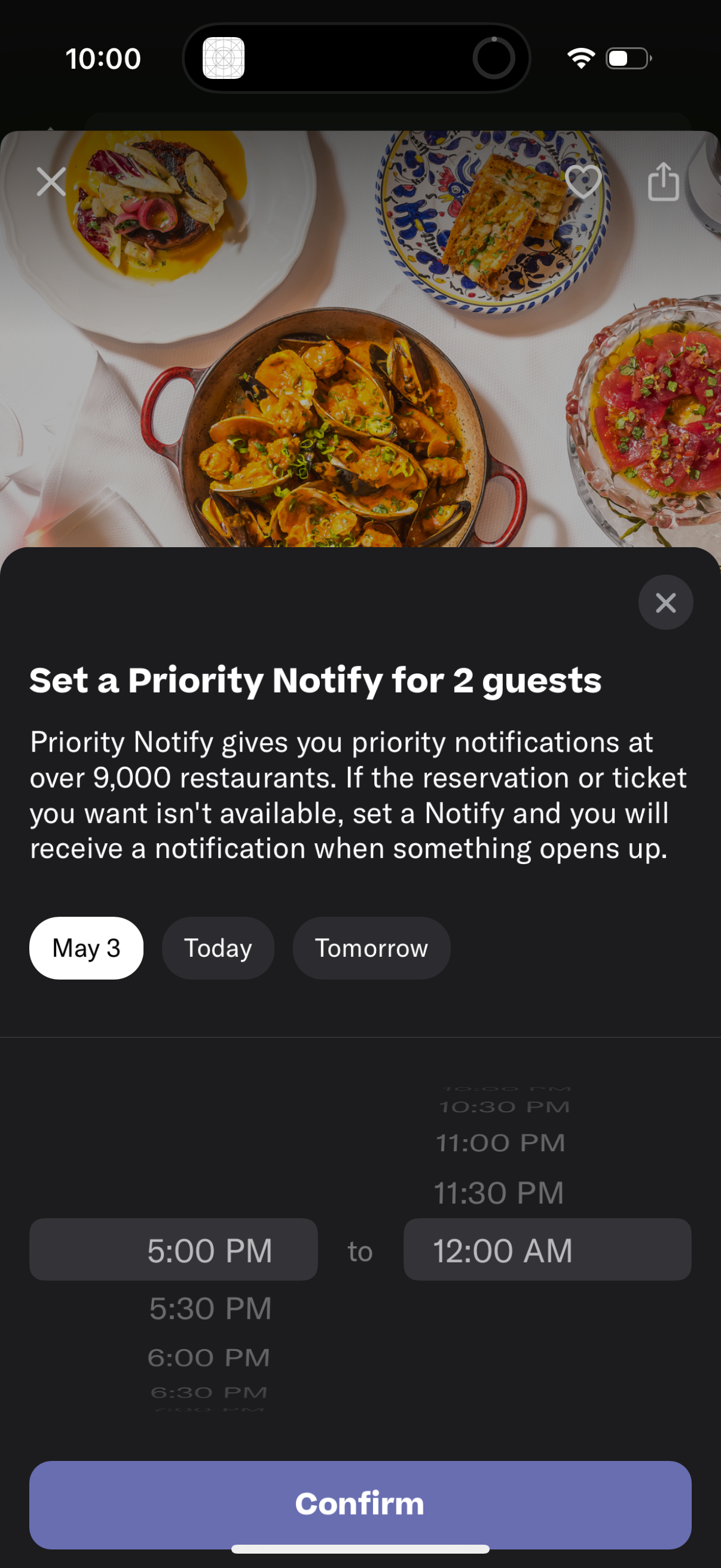 resy app screenshot 14