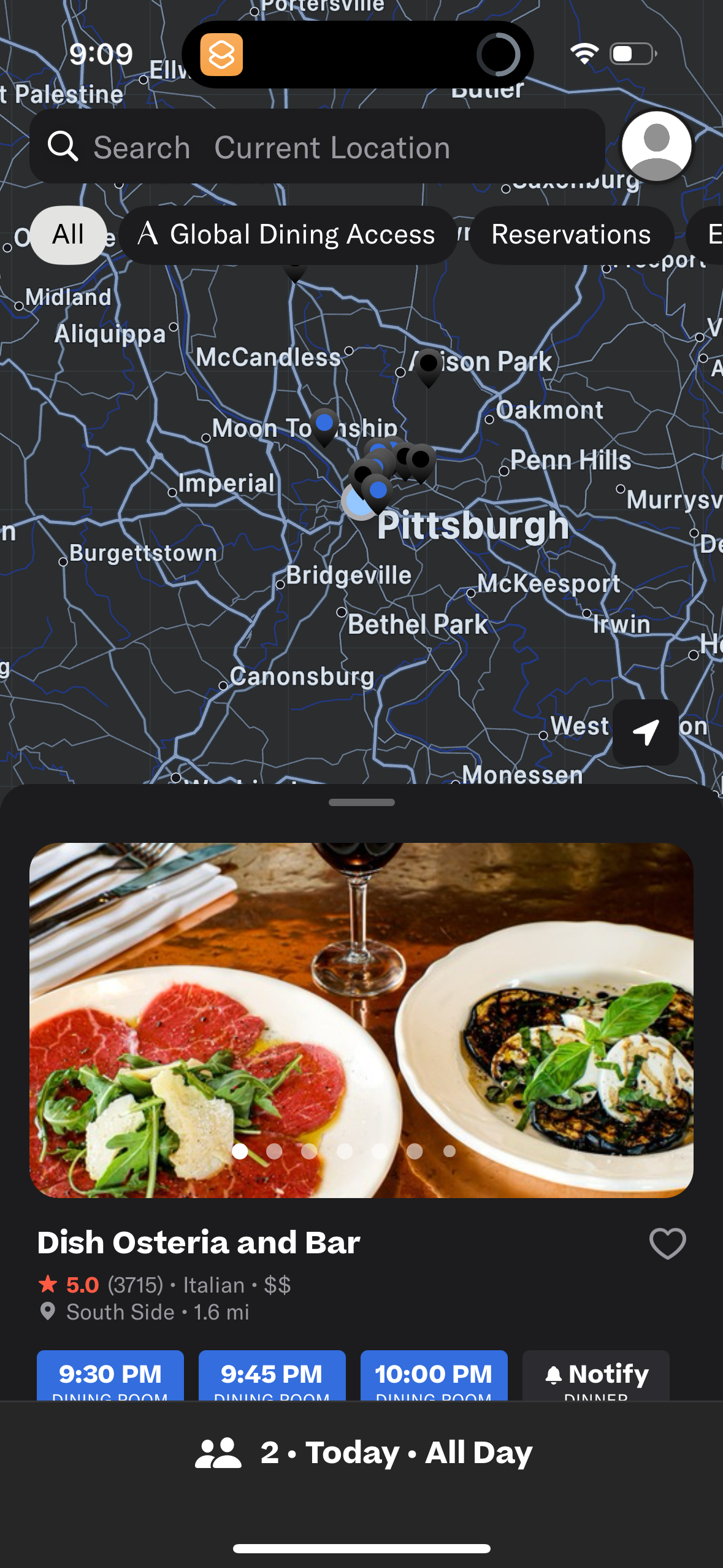 resy app screenshot 9