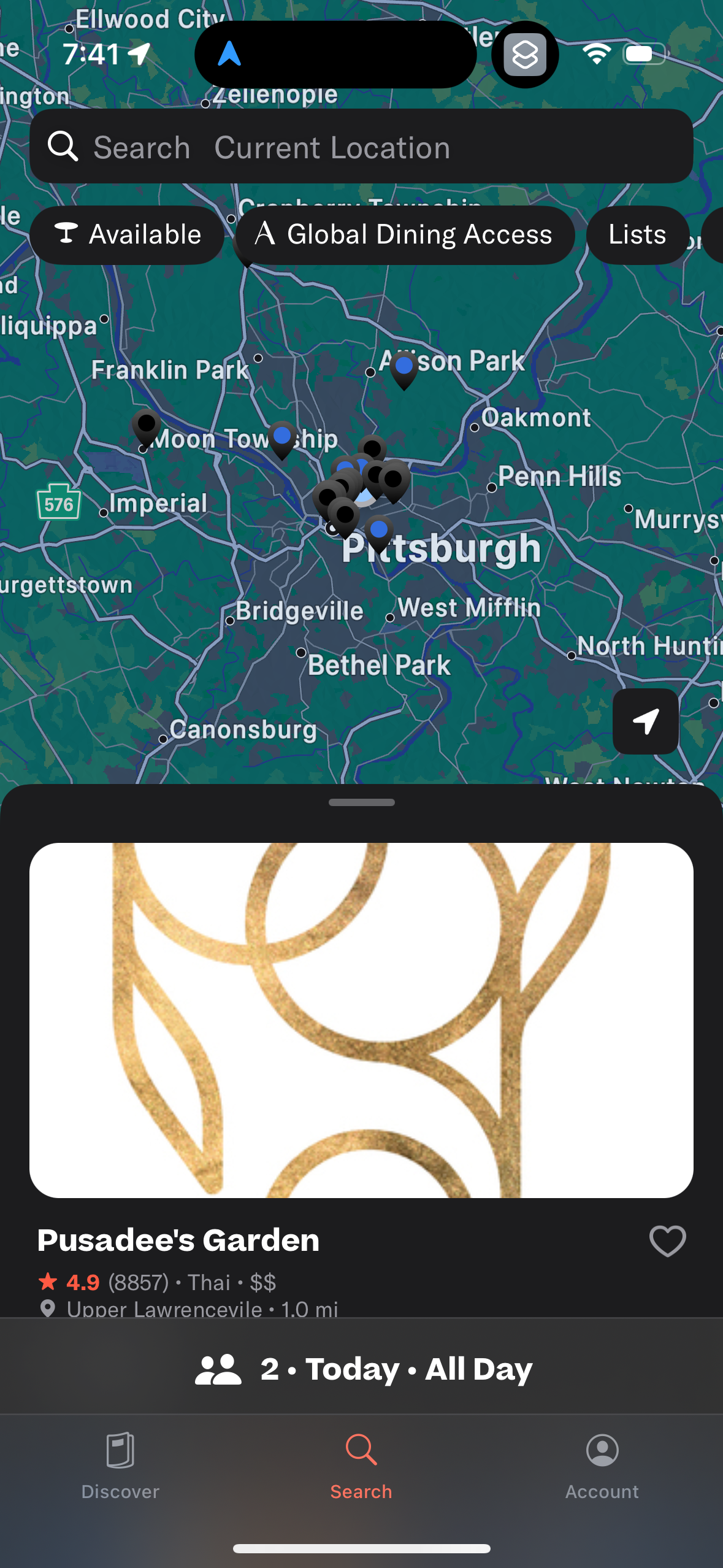 resy app screenshot 41
