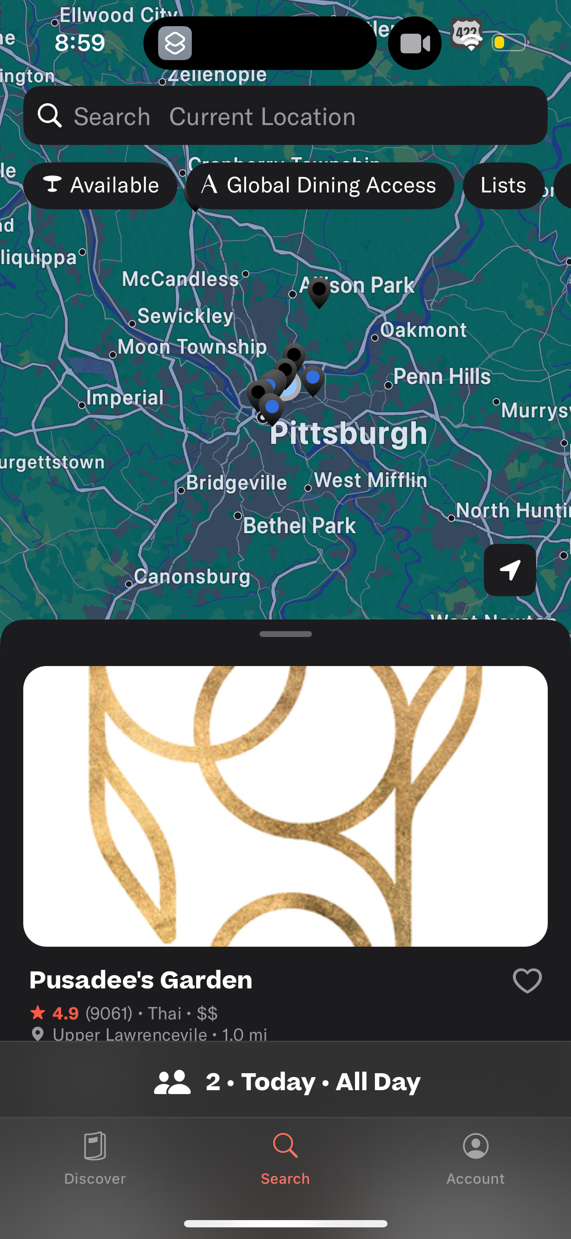 resy app screenshot 37