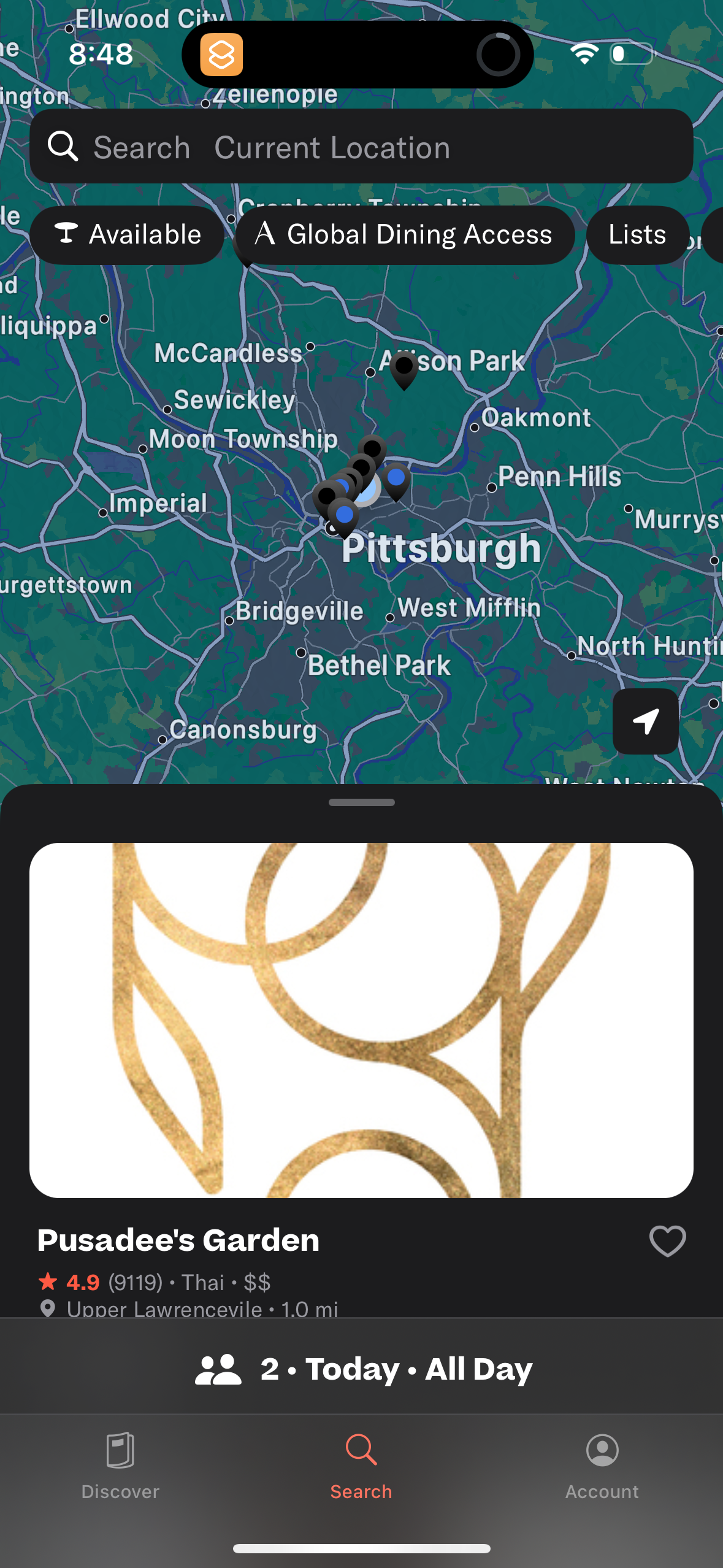 resy app screenshot 33