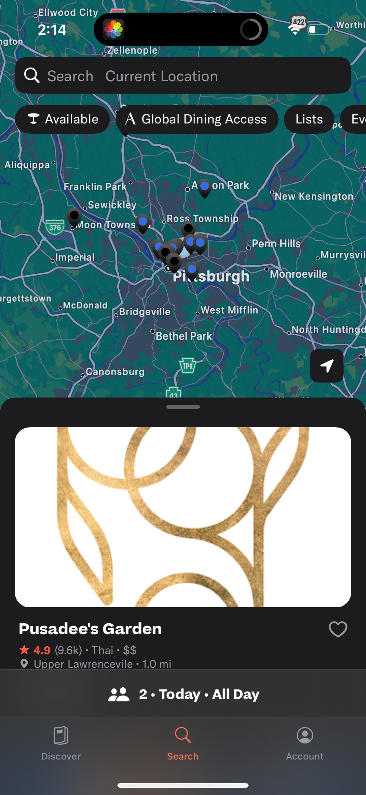 resy app screenshot 31