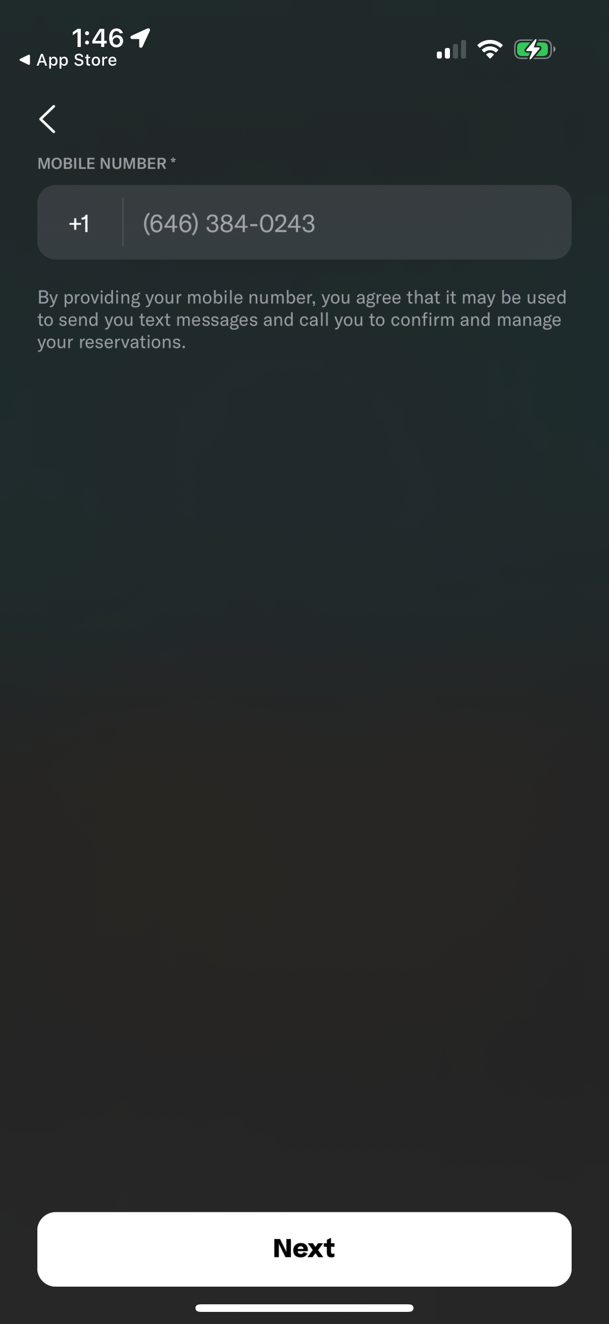 resy app screenshot 26