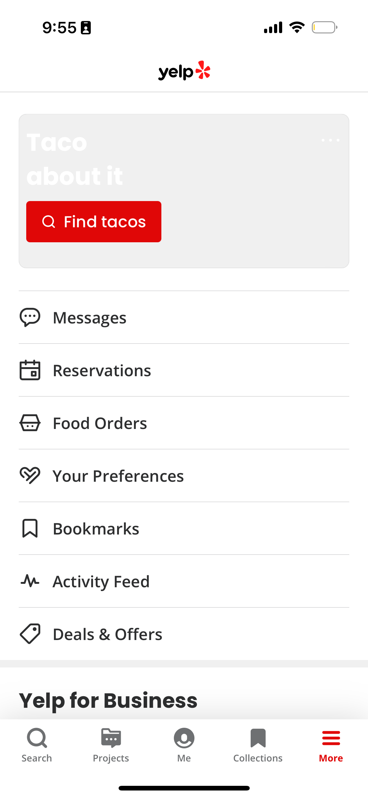 yelp app screenshot 28
