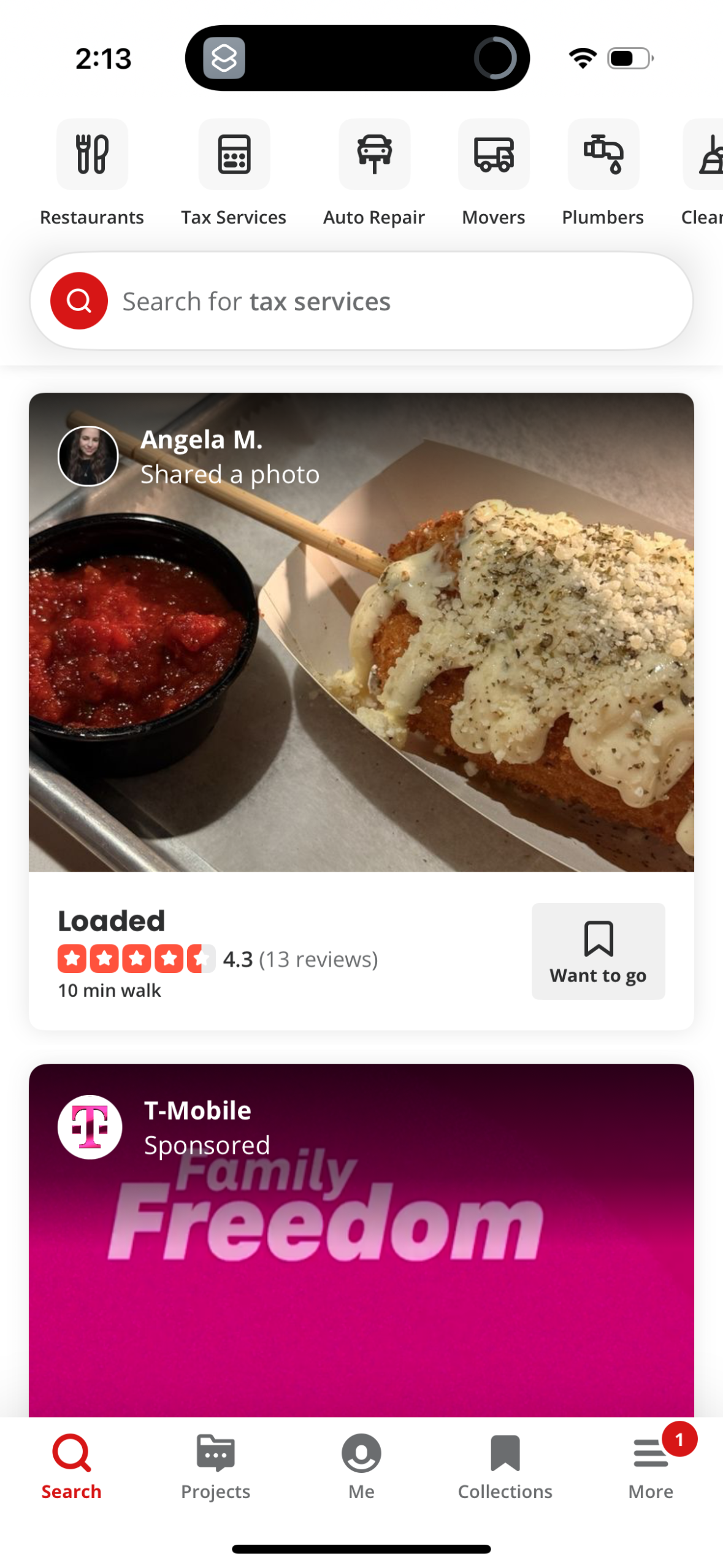 yelp app screenshot 8