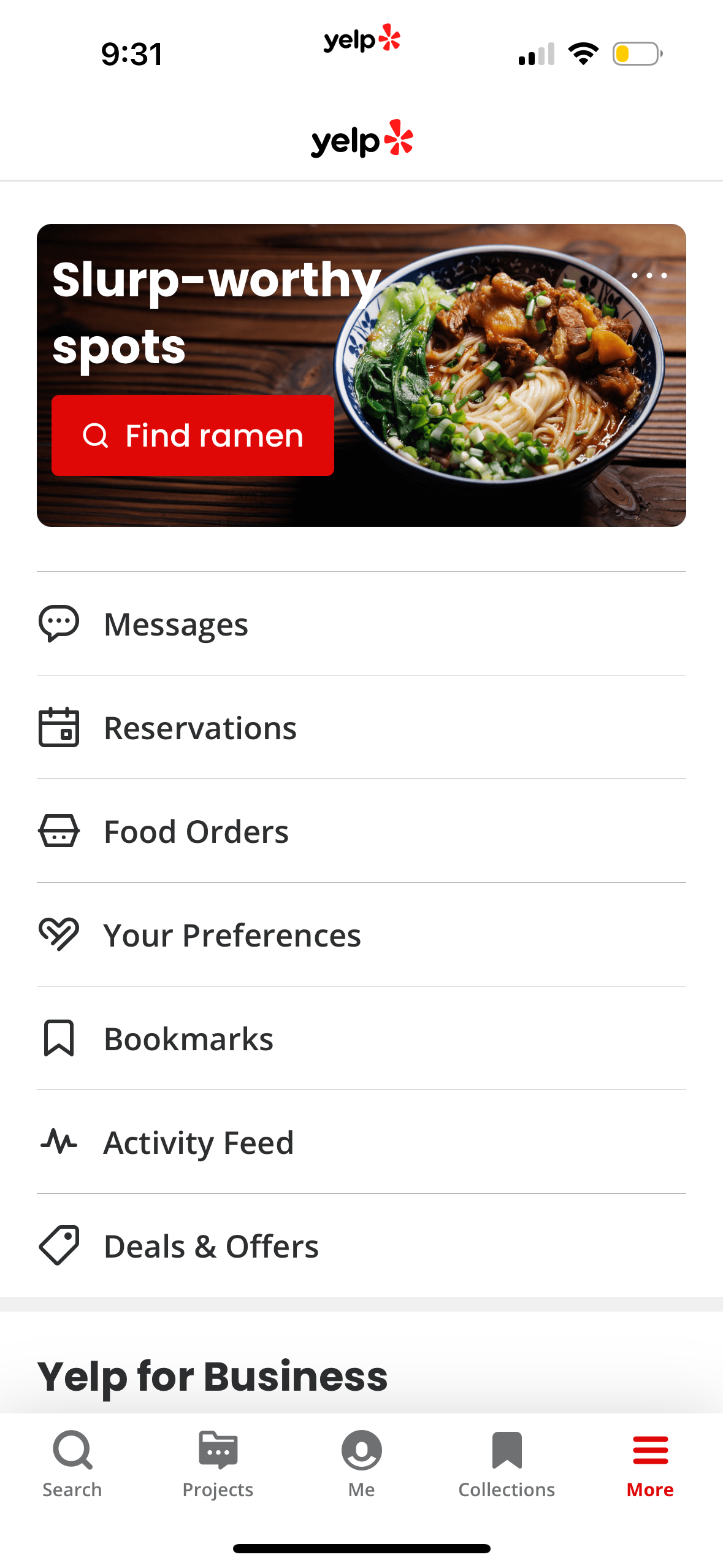 yelp app screenshot 29