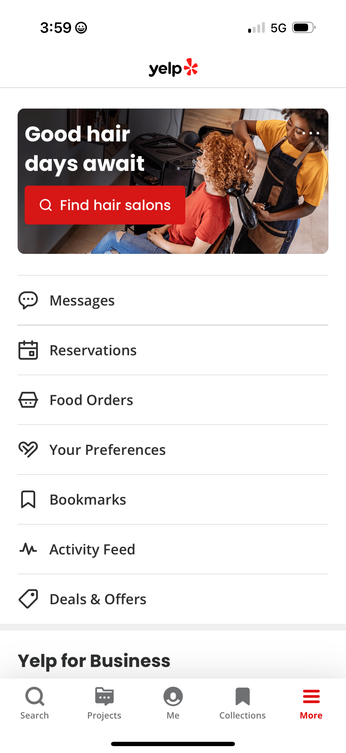 yelp app screenshot 21