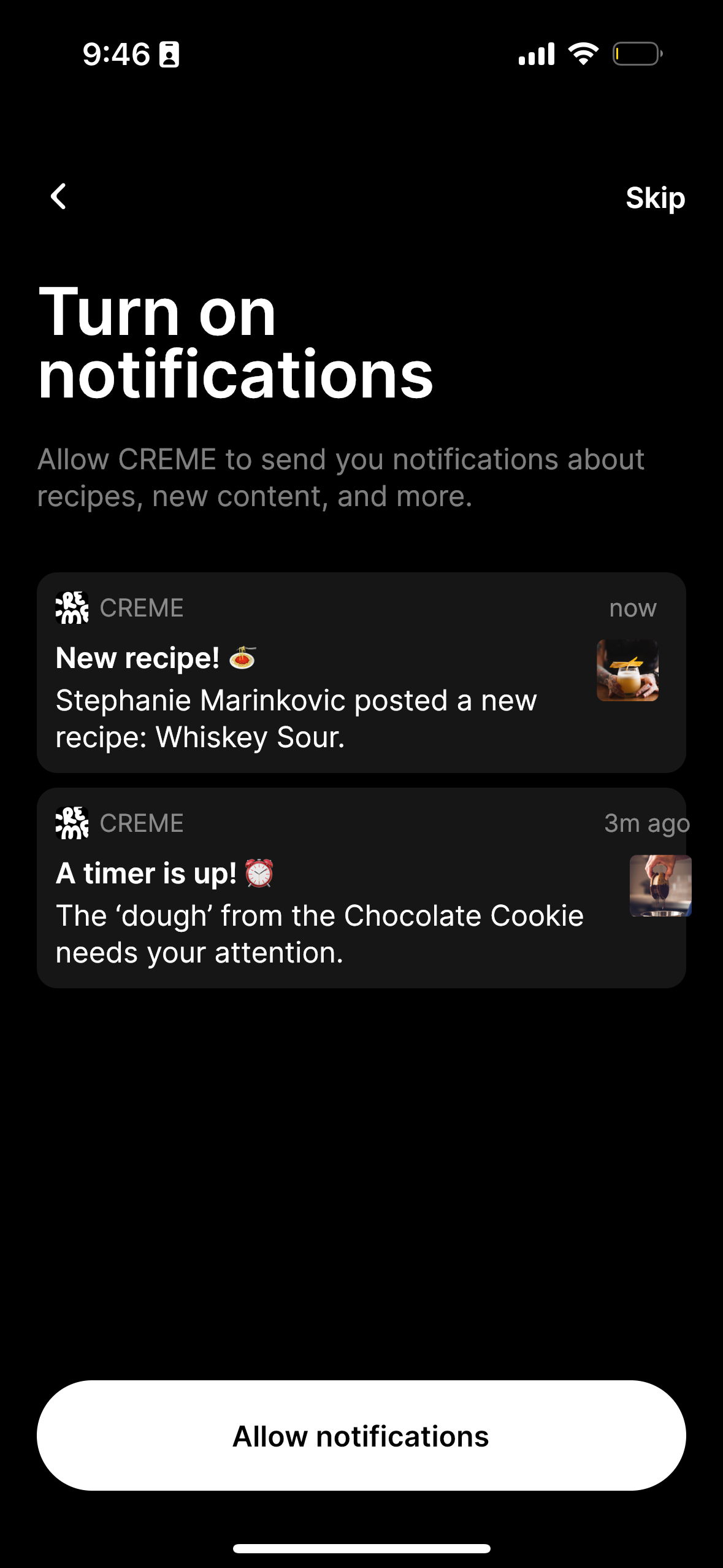 creme app screenshot 30