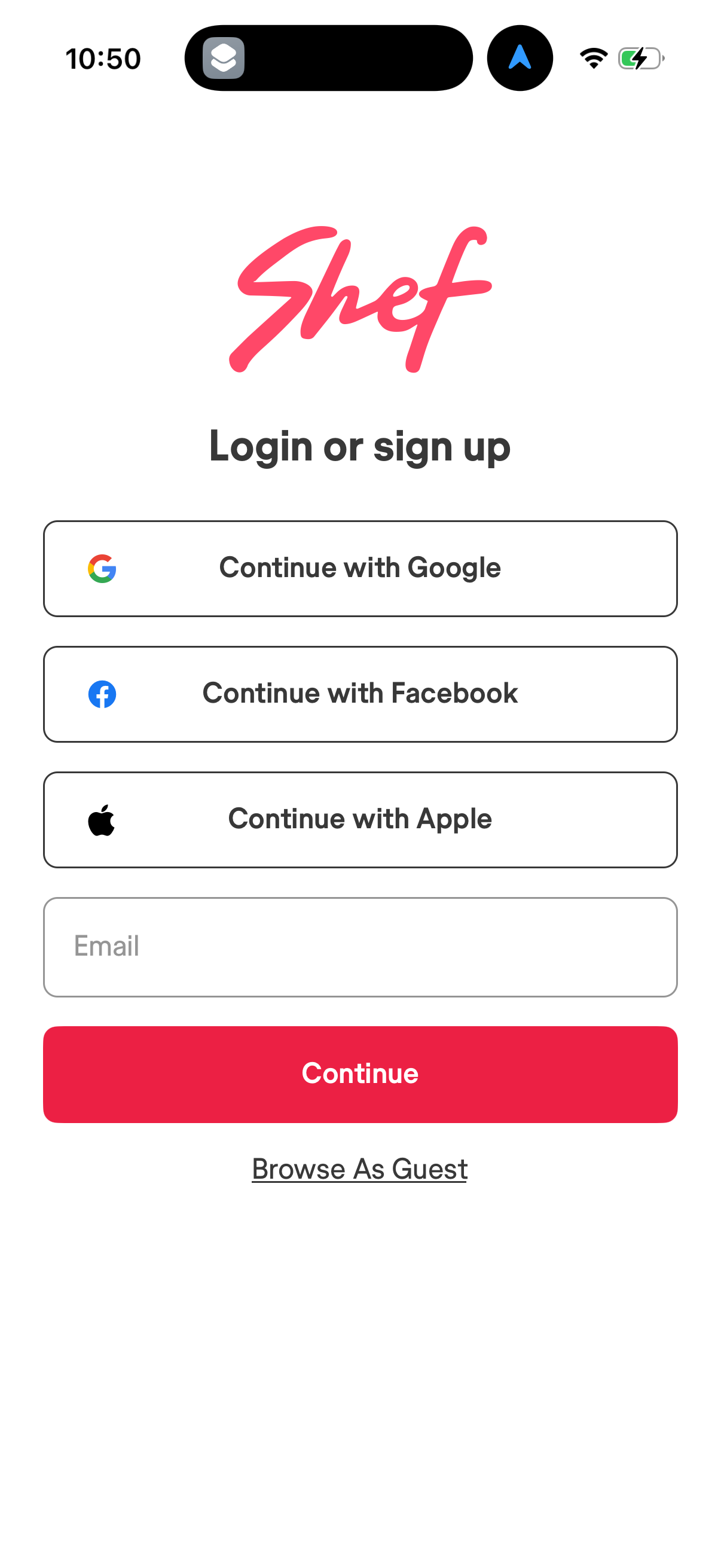 shef app screenshot 4