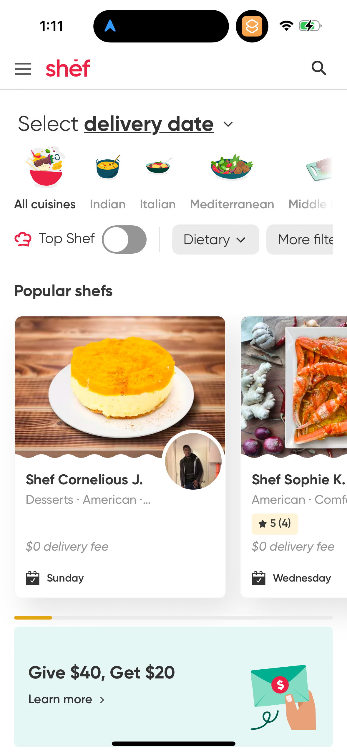 shef app screenshot 36