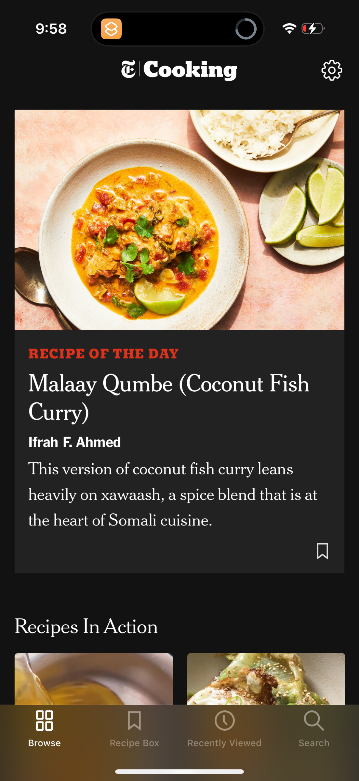 nyt-cooking app screenshot 10