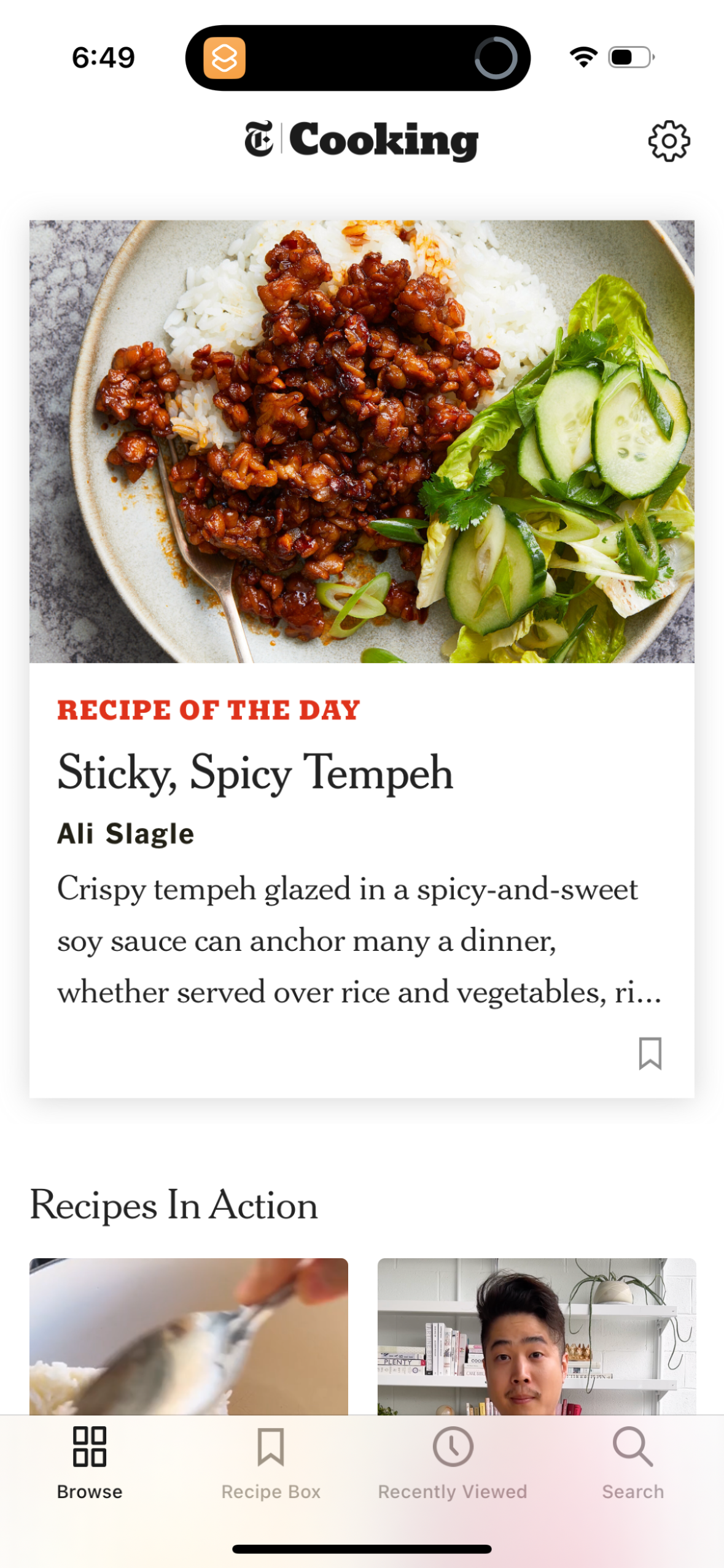 nyt-cooking app screenshot 8