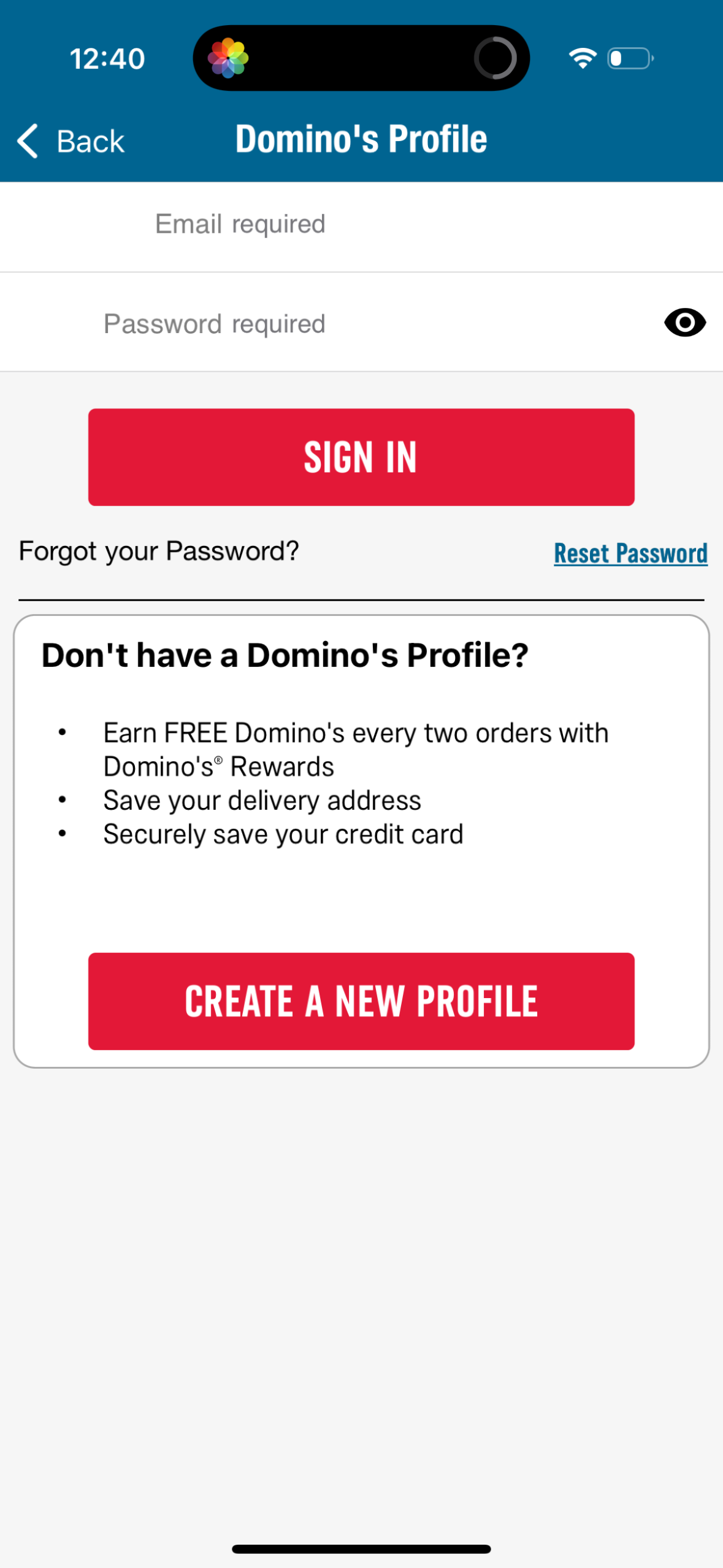 dominos app screenshot 12
