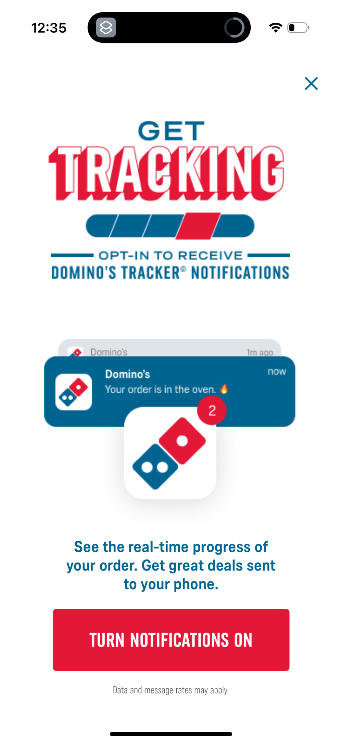 dominos app screenshot 11