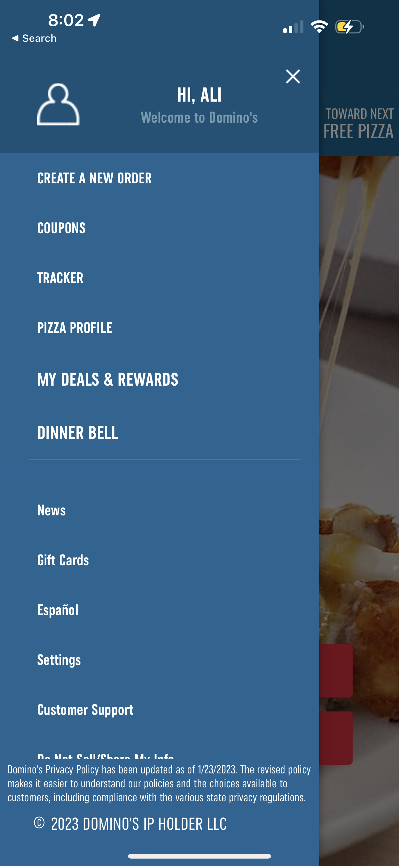 dominos app screenshot 52